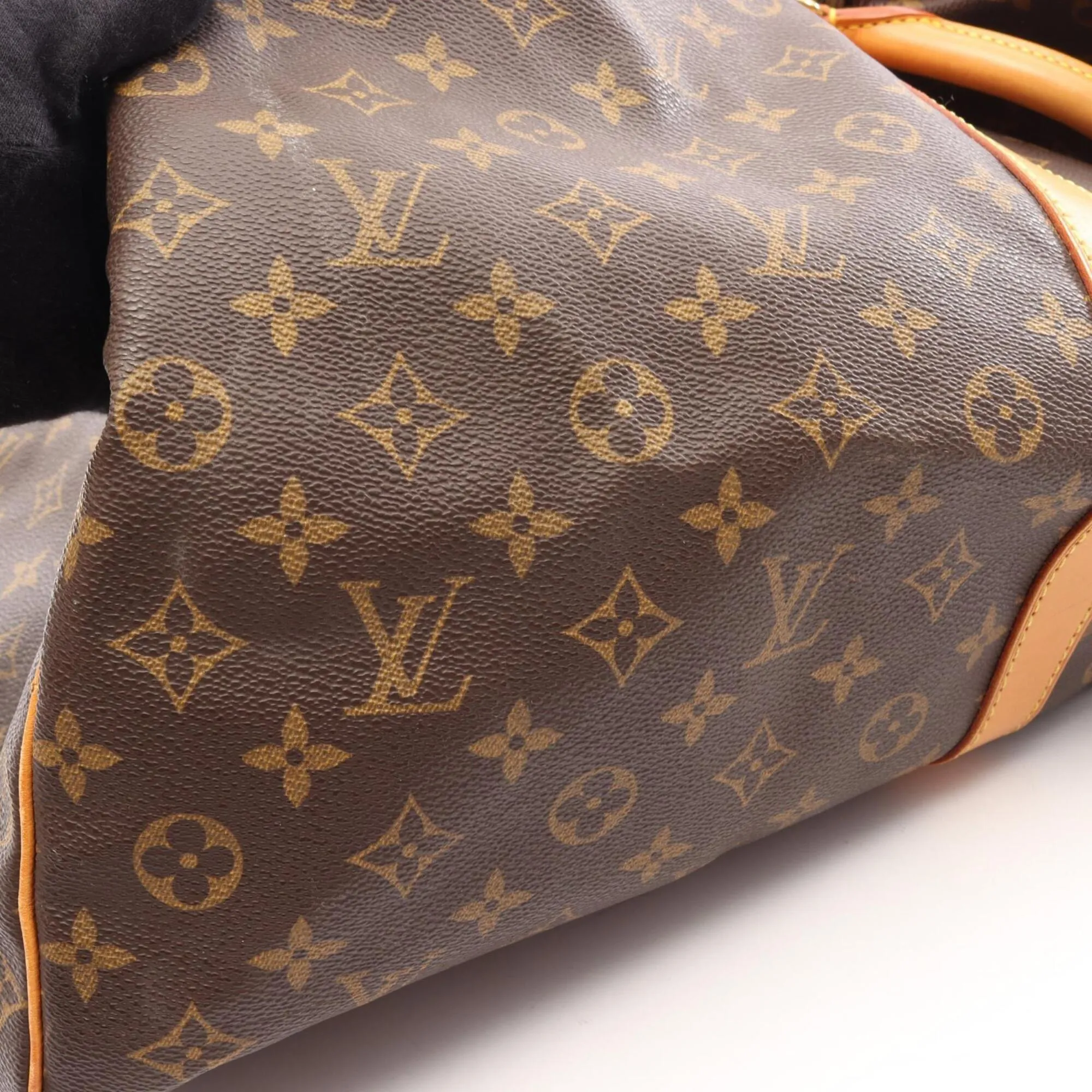 Leather Boston Bag Handbag (Pre-Owned) - Louis Vuitton - Modalova