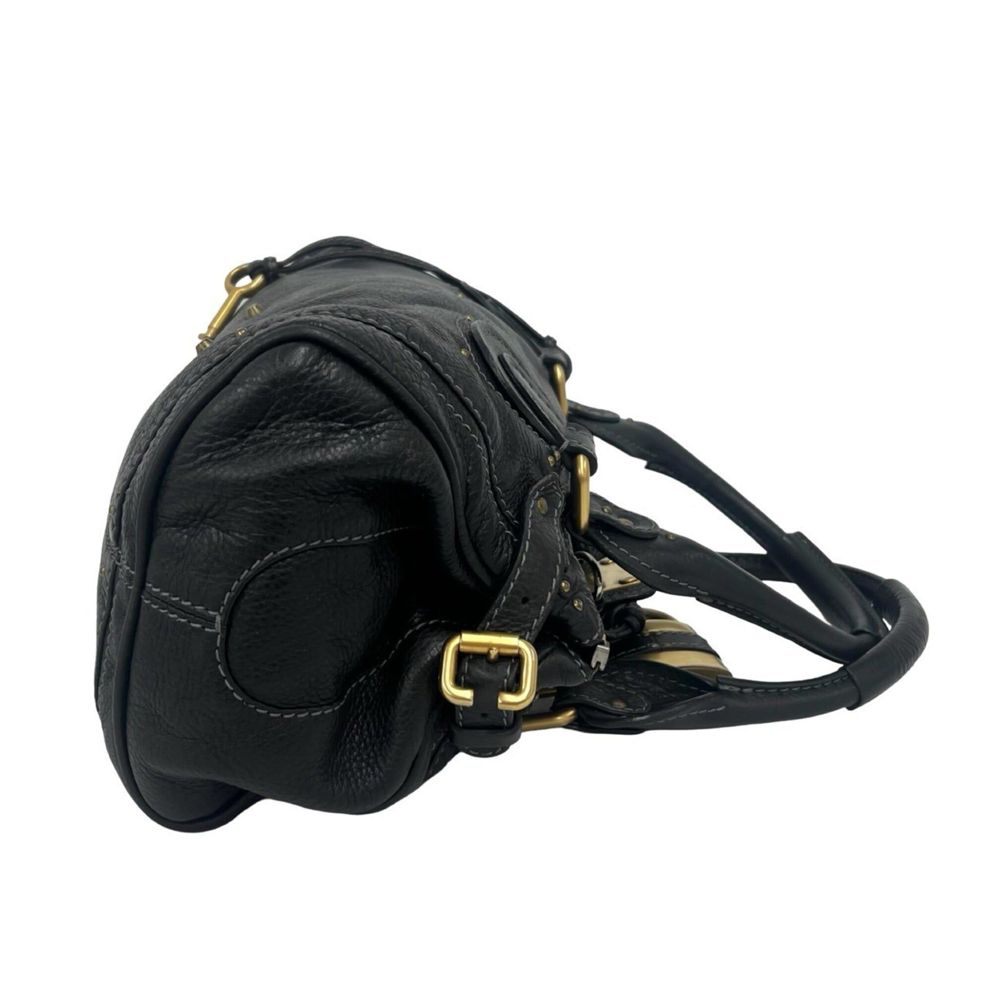 Leather Boston Bag Handbag (Pre-Owned) - Chloé - Modalova