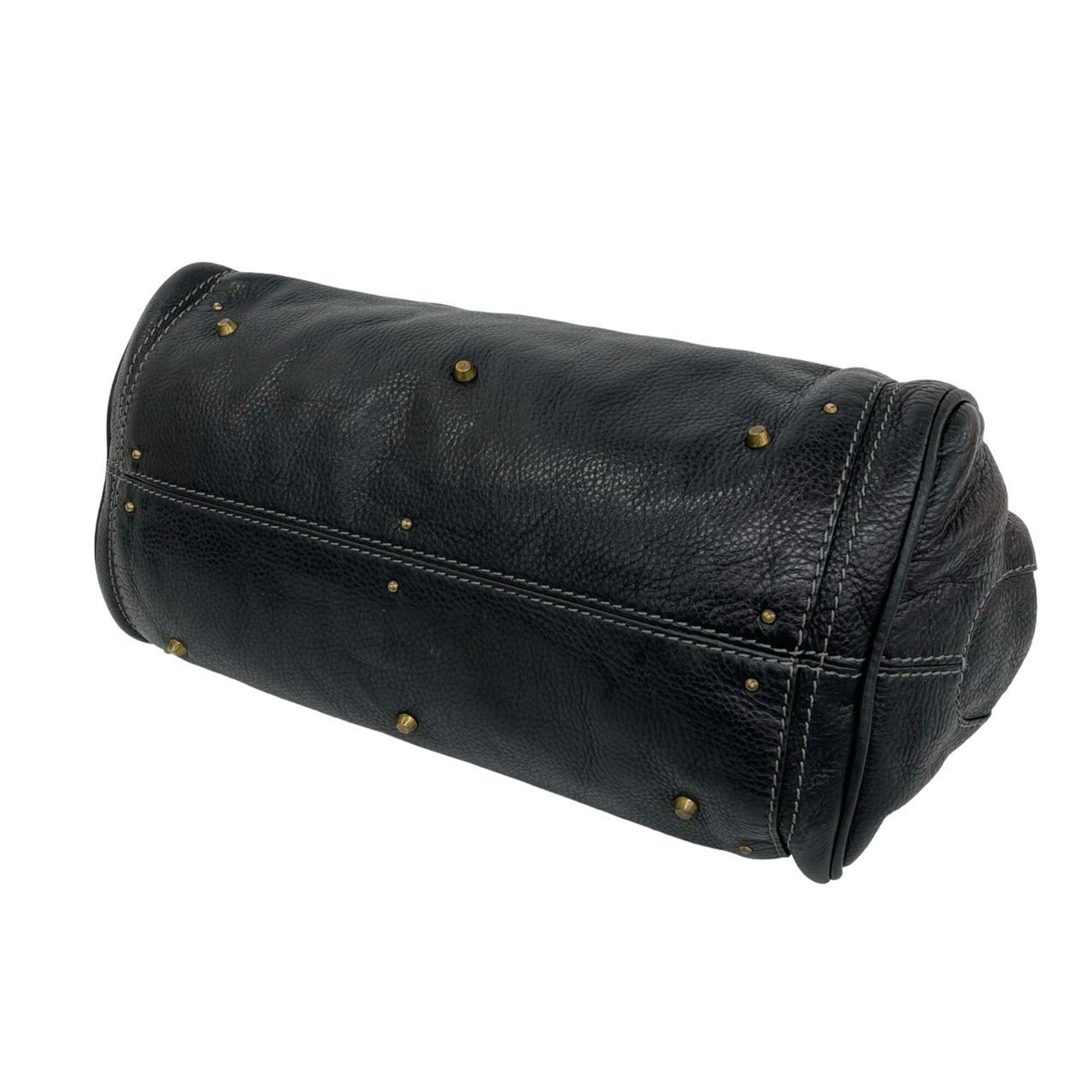 Leather Boston Bag Handbag (Pre-Owned) - Chloé - Modalova