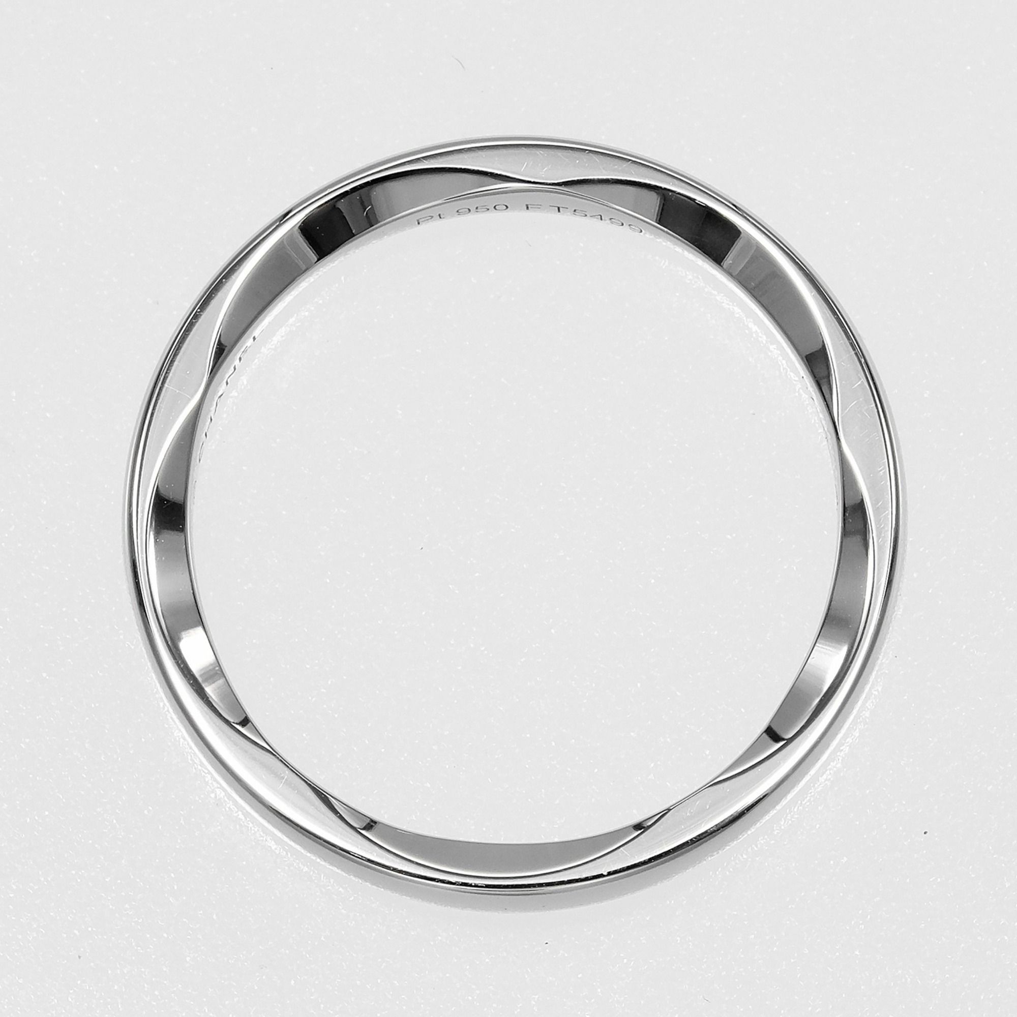 Platinum 950 Band Ring (Pre-Owned) - Chanel - Modalova