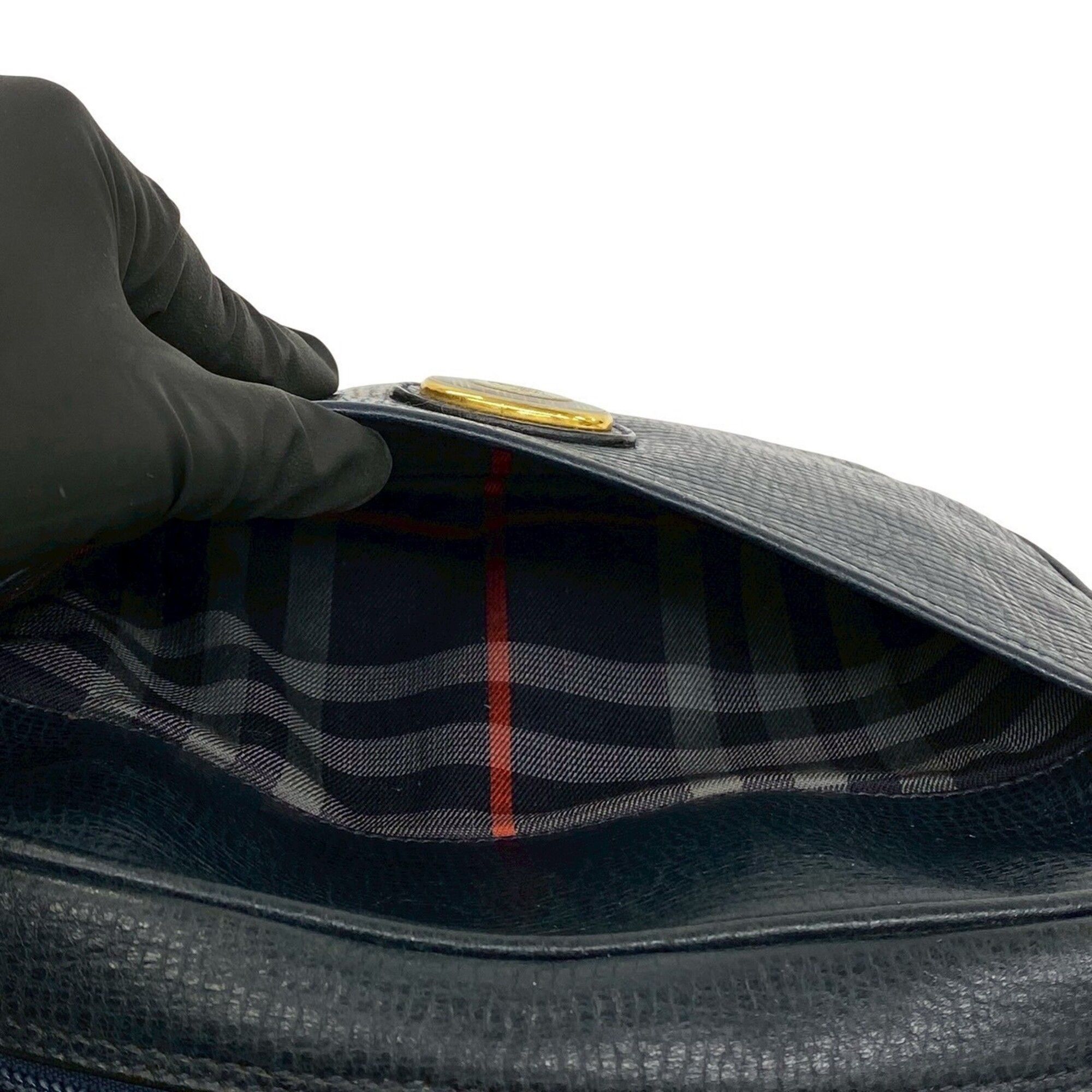 Leather Shoulder Bag (Pre-Owned) - Burberry - Modalova