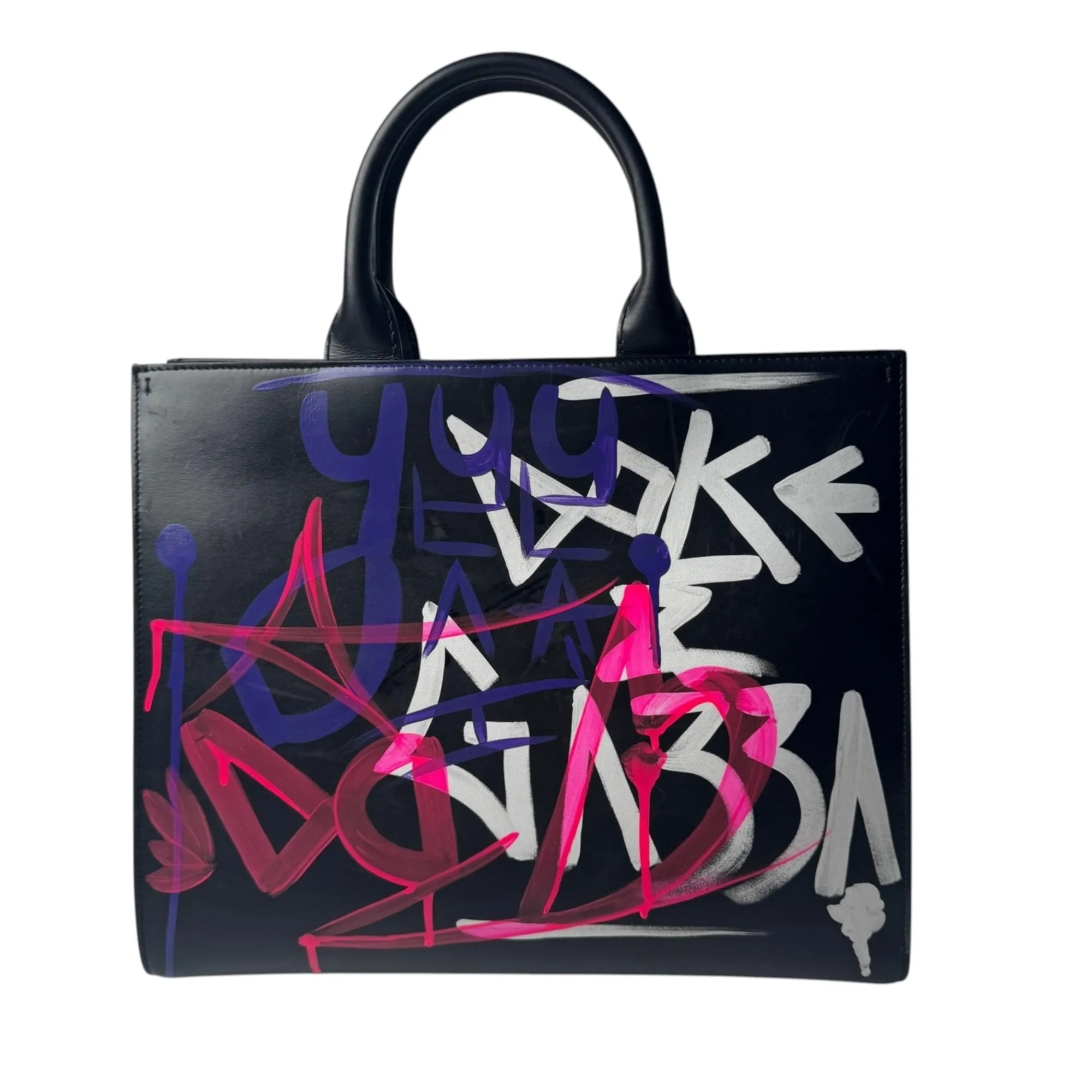 Leather Tote Bag (Pre-Owned) - Dolce & Gabbana - Modalova