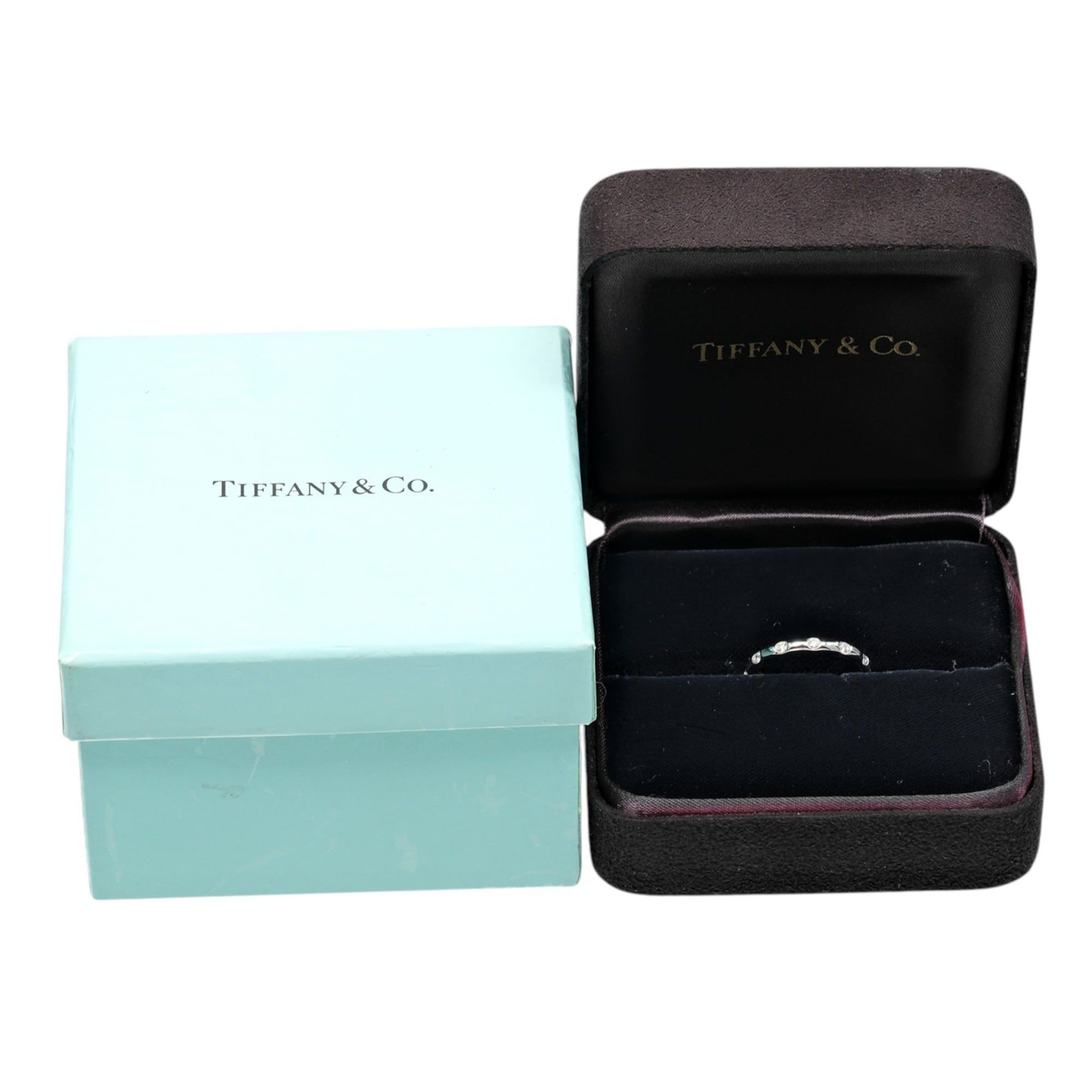 Platinum 950 Band Ring (Pre-Owned) - Tiffany - Modalova
