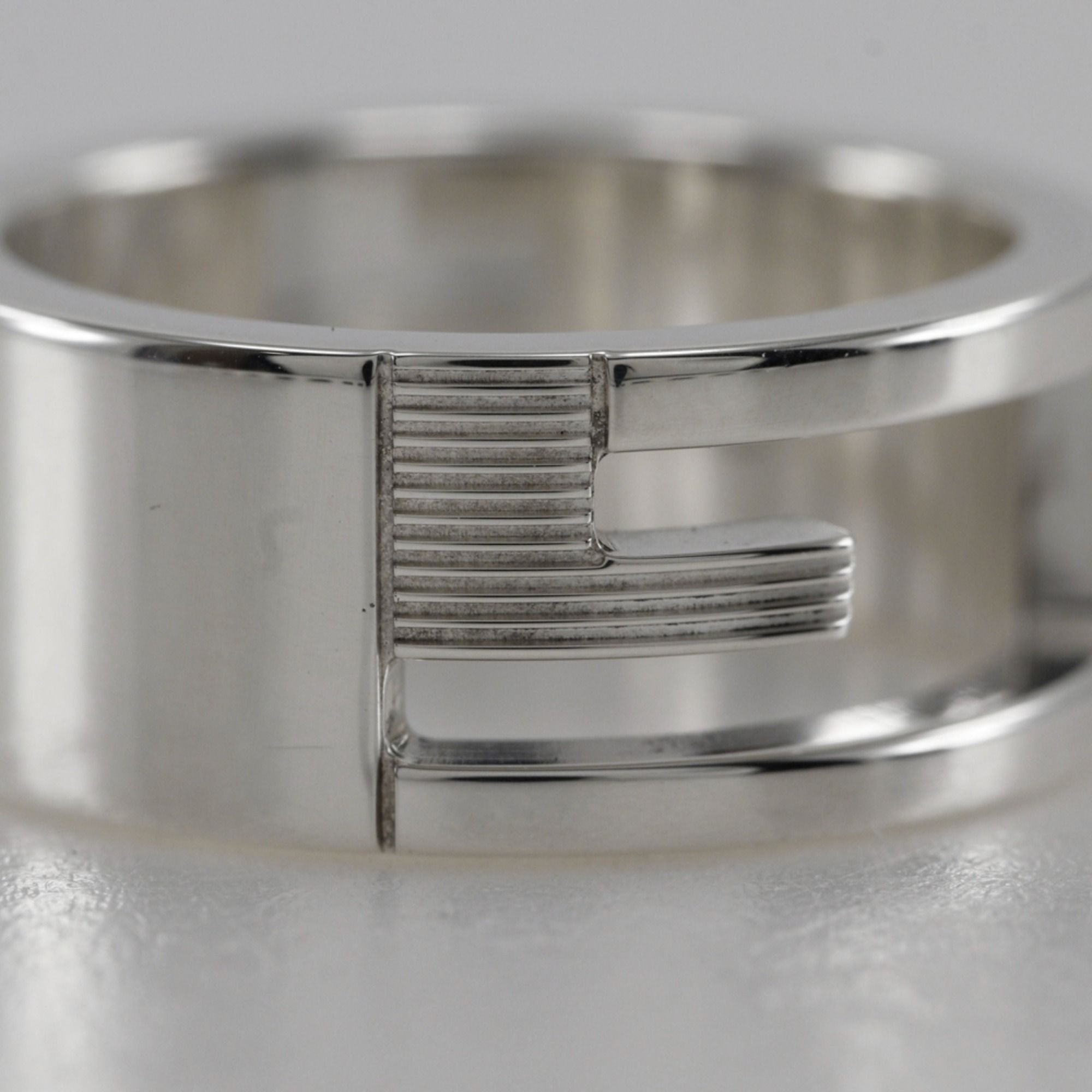 Silver 925 Band Ring (Pre-Owned) - Gucci - Modalova