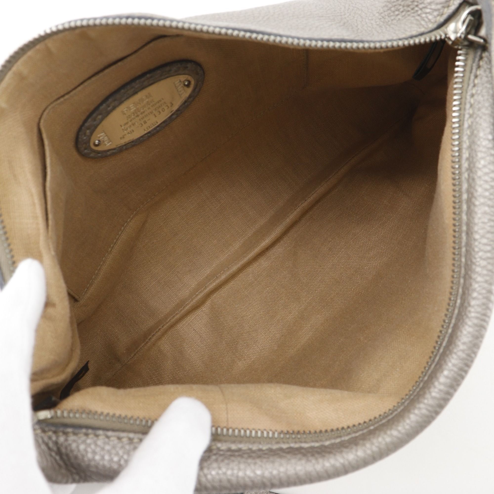 Leather Shoulder Bag (Pre-Owned) - Fendi - Modalova