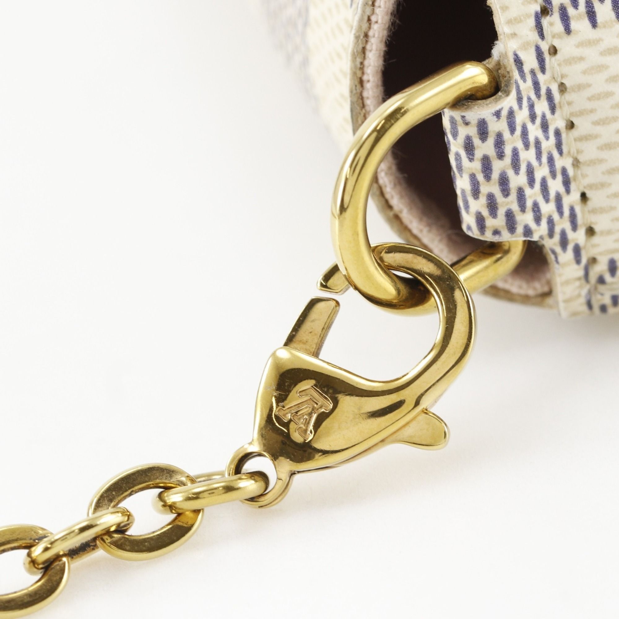 Damier Azur Canvas Shoulder Bag (Pre-Owned) - Louis Vuitton - Modalova