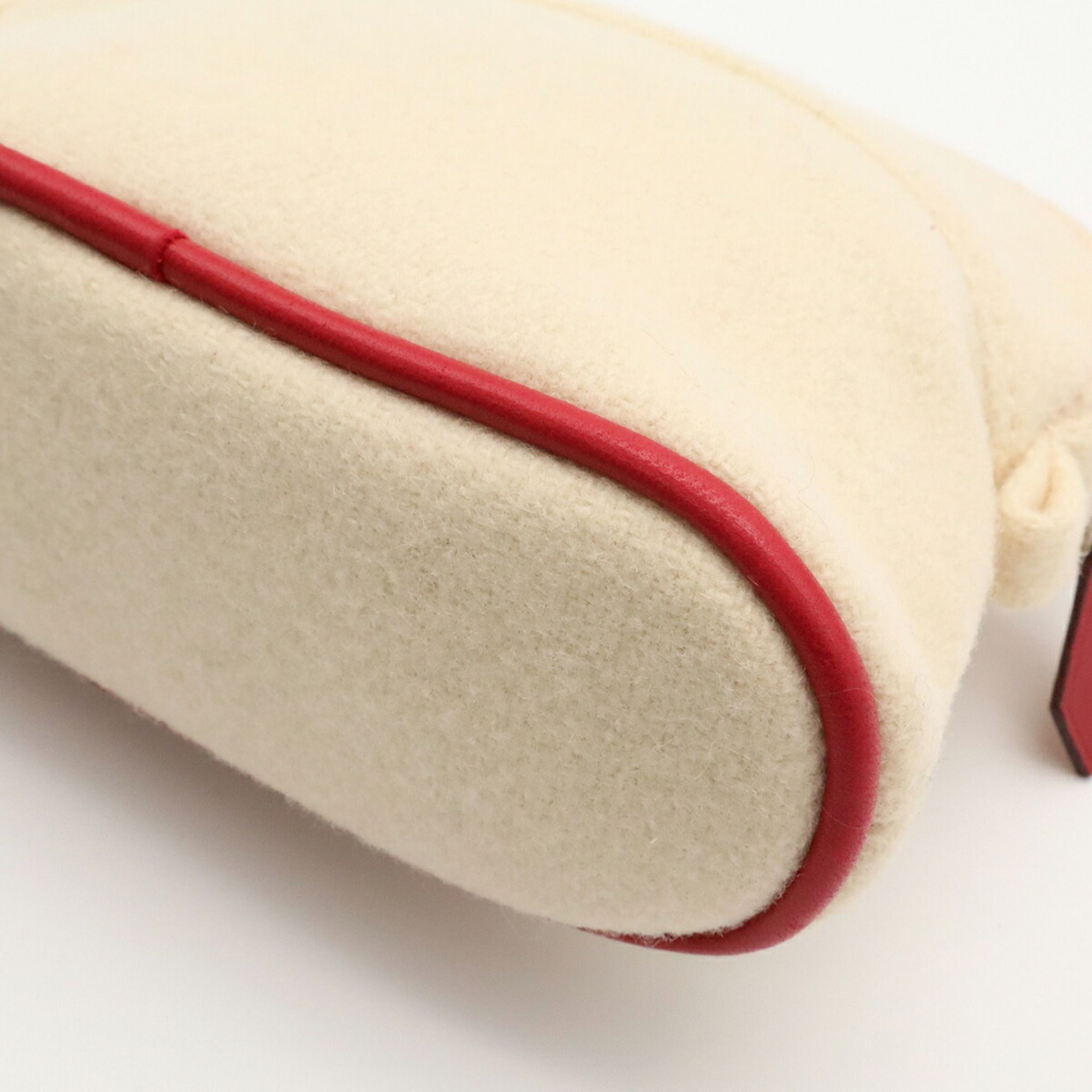 Felt Leather Handbag Pouch (Pre-Owned) - Hermes - Modalova