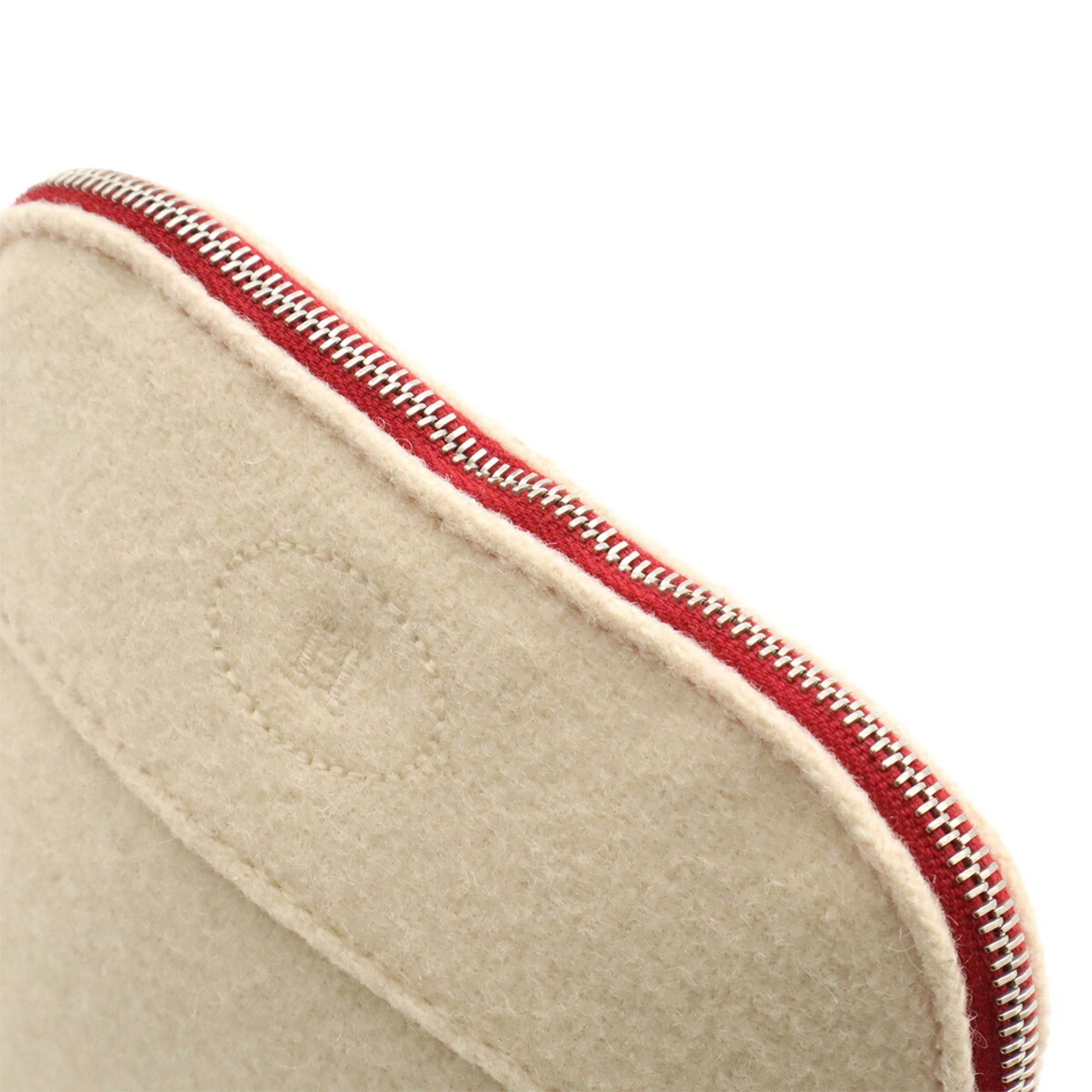 Felt Leather Handbag Pouch (Pre-Owned) - Hermes - Modalova