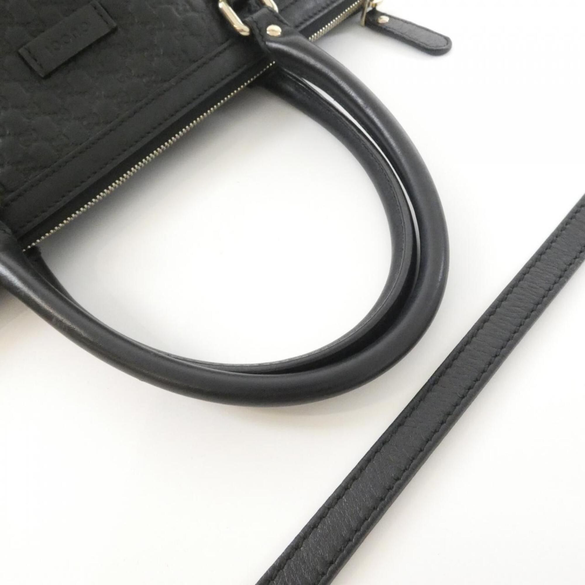 Micro Gg Leather Handbag (Pre-Owned) - Gucci - Modalova