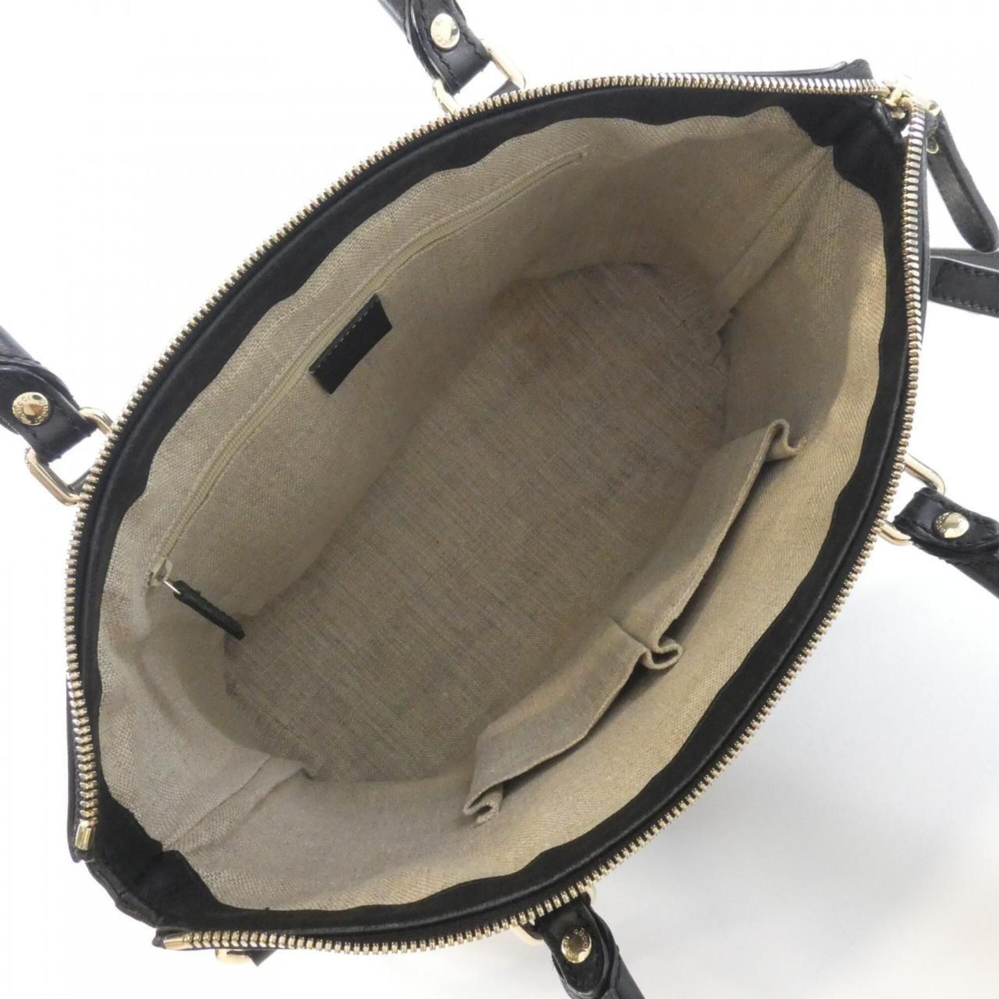 Micro Gg Leather Handbag (Pre-Owned) - Gucci - Modalova