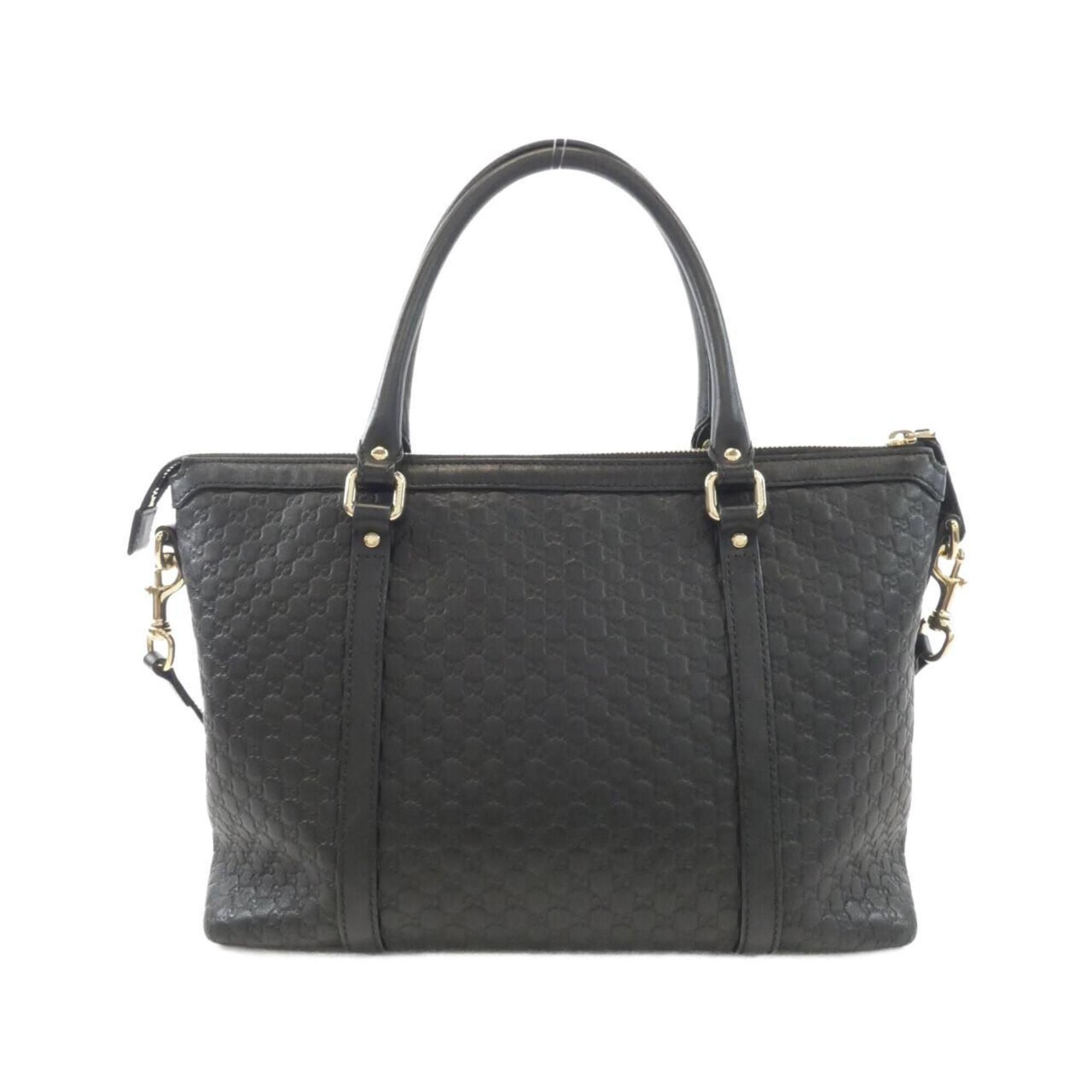 Micro Gg Leather Handbag (Pre-Owned) - Gucci - Modalova