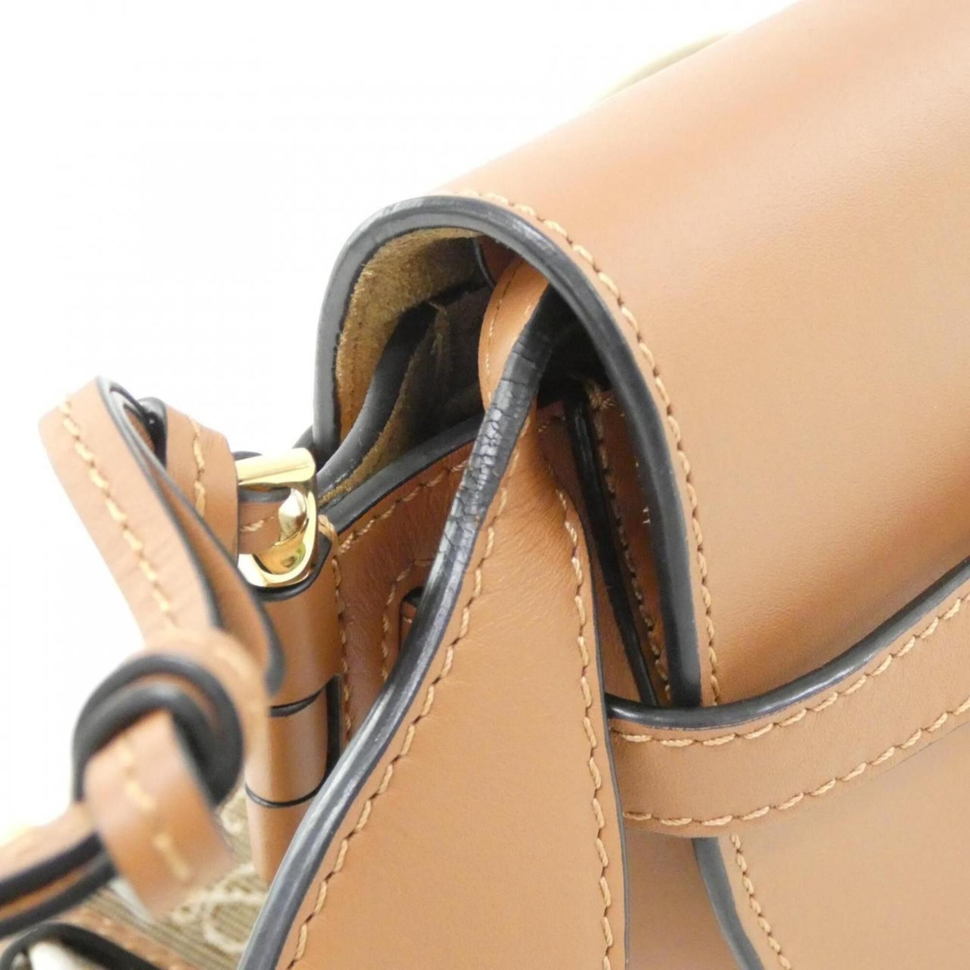 Leather Shoulder Bag (Pre-Owned) - Loewe - Modalova