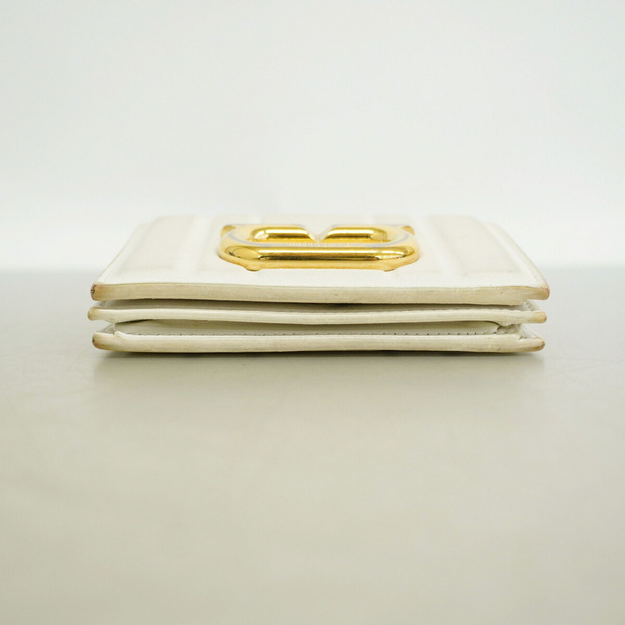 Leather Wallet (Bi-Fold) (Pre-Owned) - Salvatore Ferragamo - Modalova