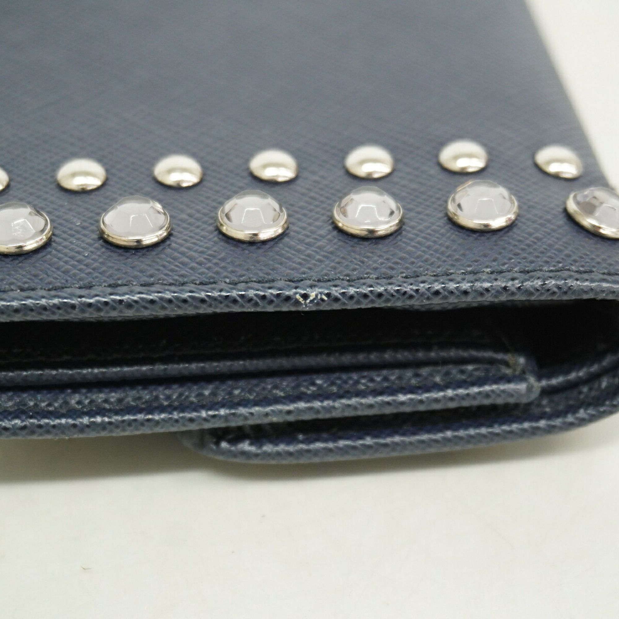 Leather Wallet (Tri-Fold) (Pre-Owned) - Prada - Modalova