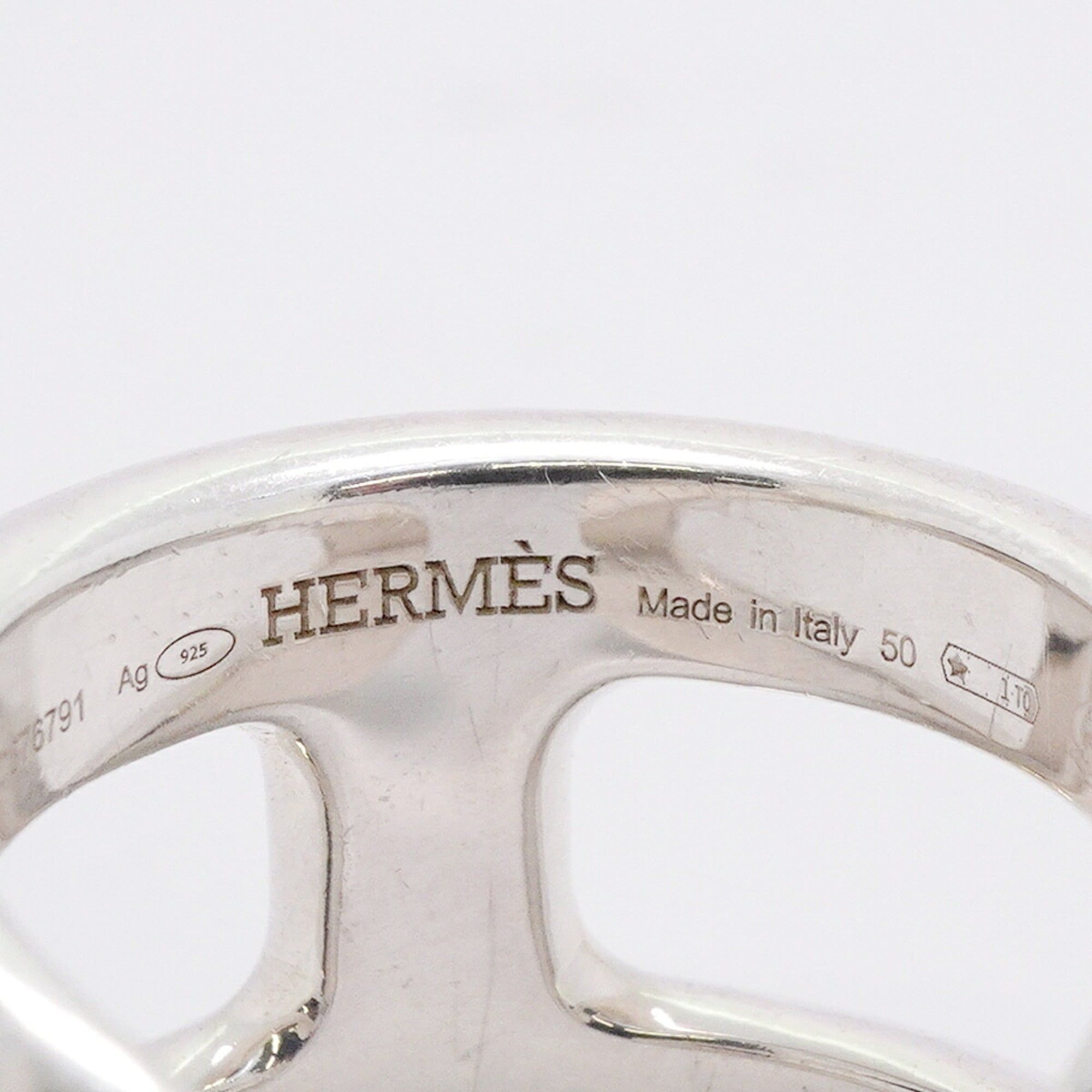 Silver 925 Band Ring (Pre-Owned) - Hermes - Modalova