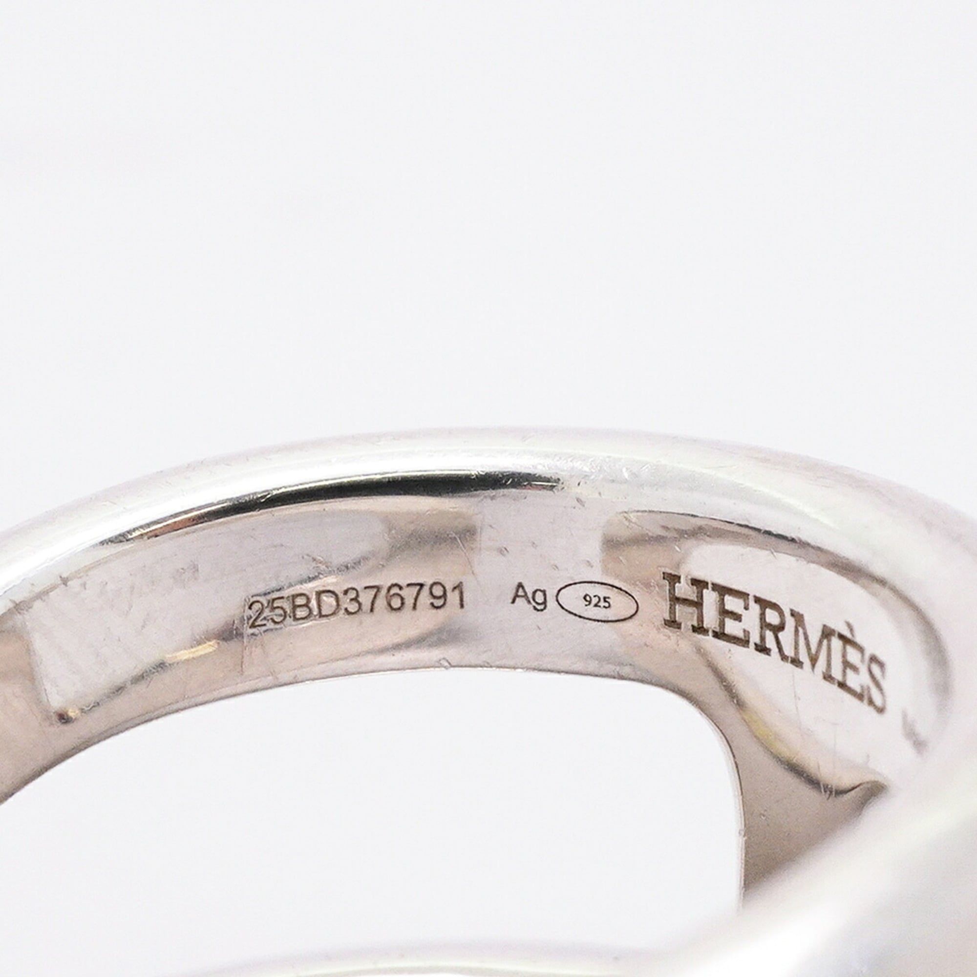 Silver 925 Band Ring (Pre-Owned) - Hermes - Modalova