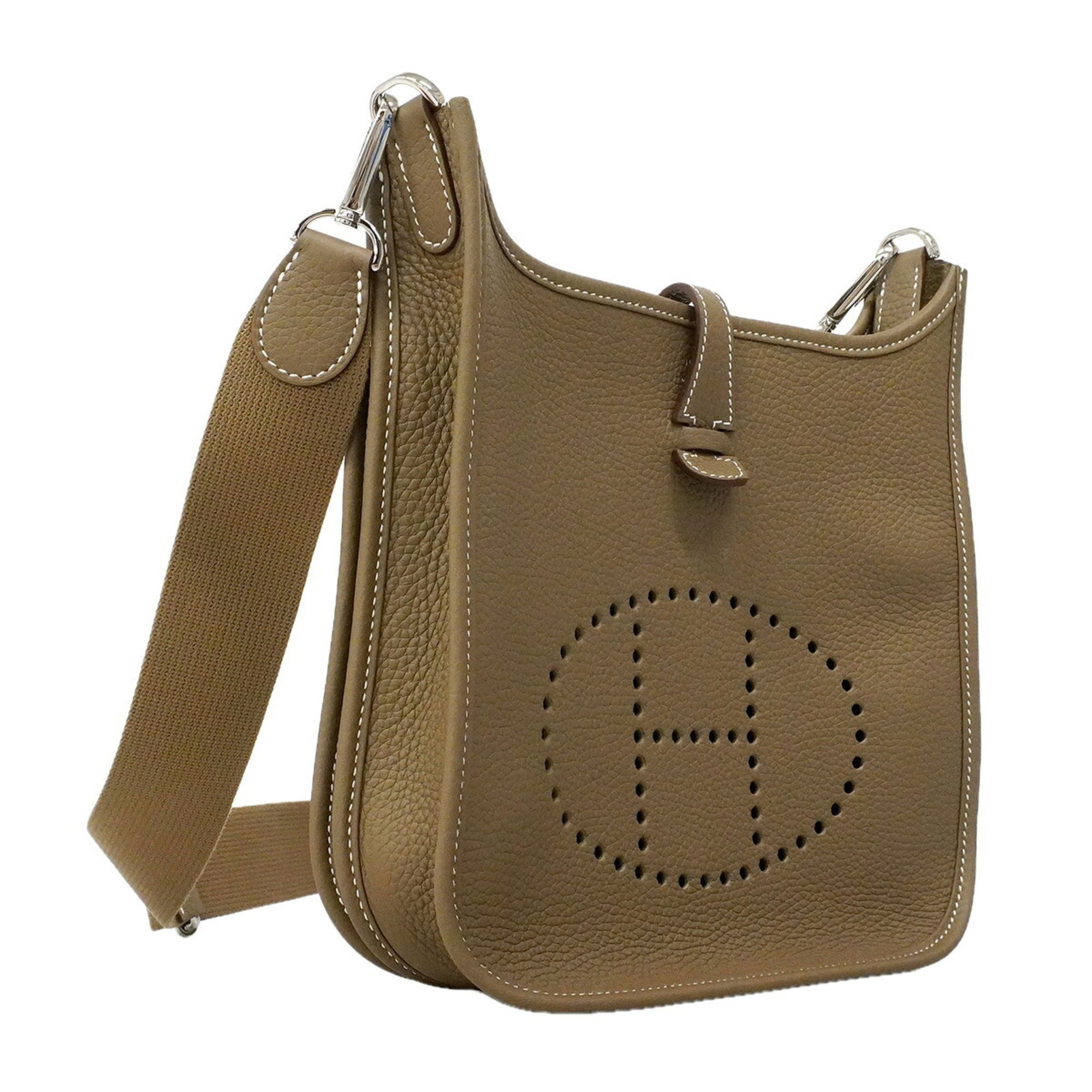 Taurillon Clemence Leather Shoulder Bag (Pre-Owned) - Hermes - Modalova