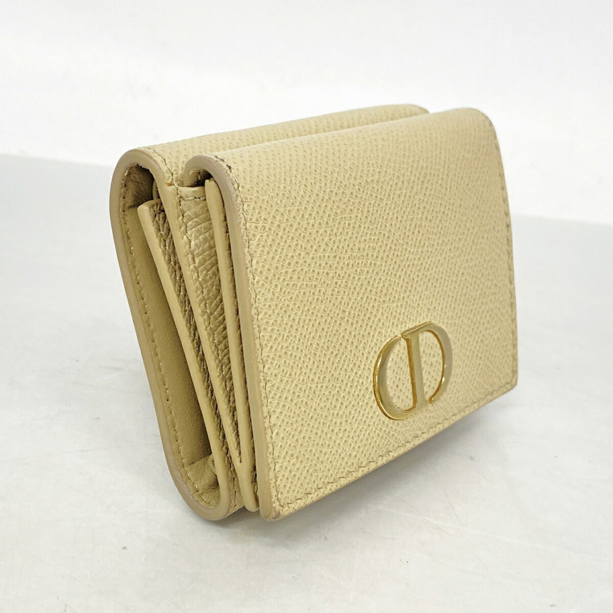 Leather Wallet (Tri-Fold) (Pre-Owned) - Christian Dior - Modalova
