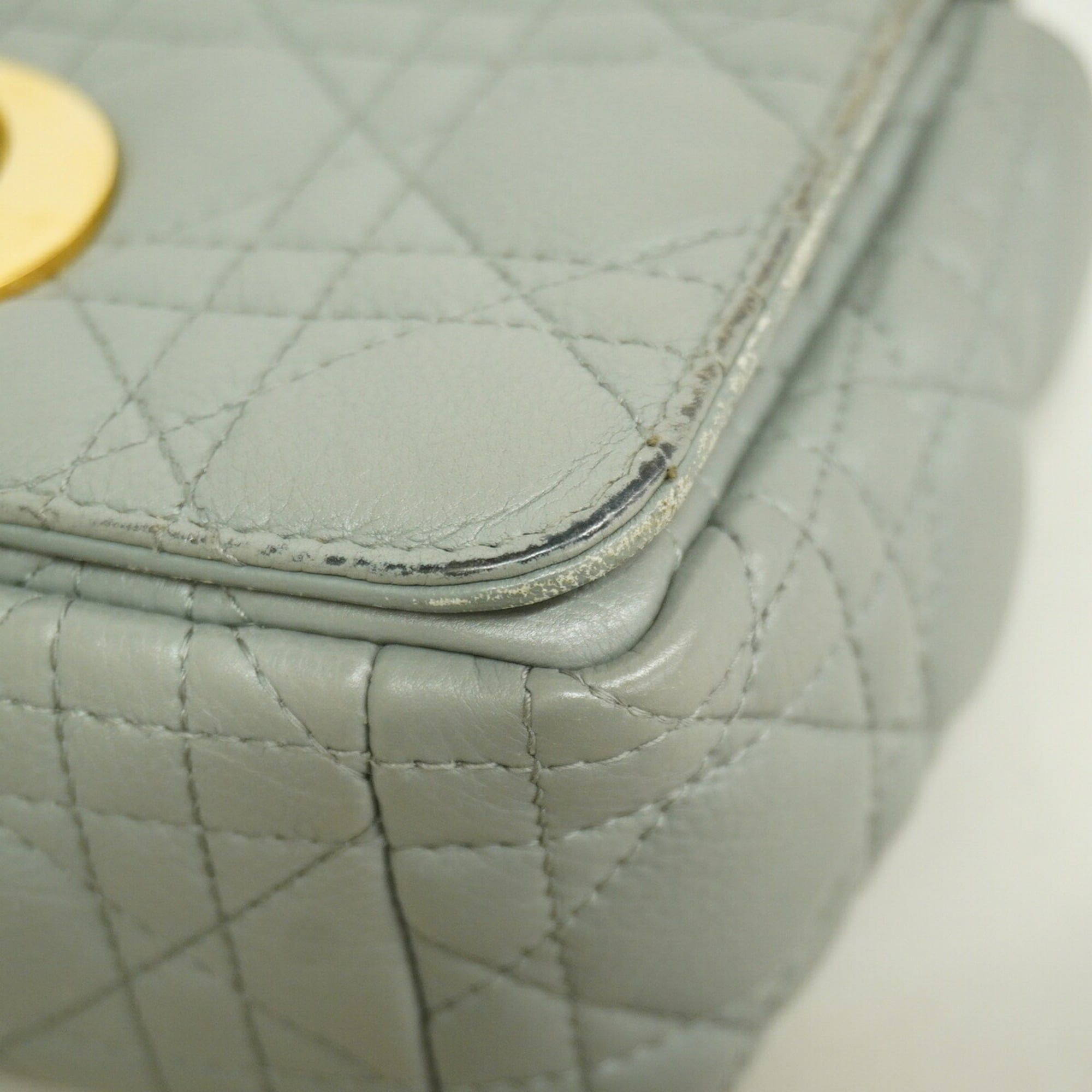Leather Shoulder Bag (Pre-Owned) - Christian Dior - Modalova