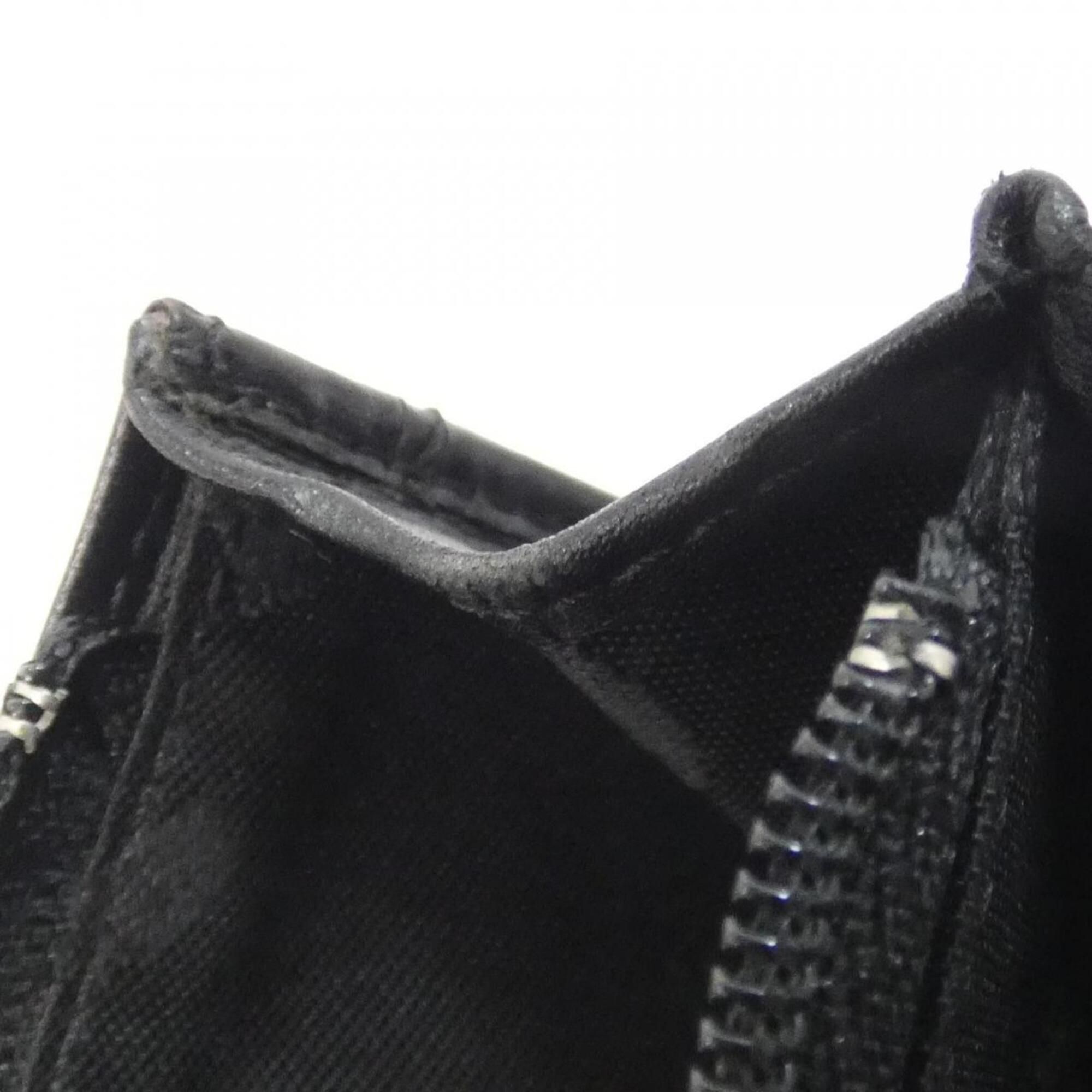 Leather Long Wallet (Bi-Fold) (Pre-Owned) - Chanel - Modalova