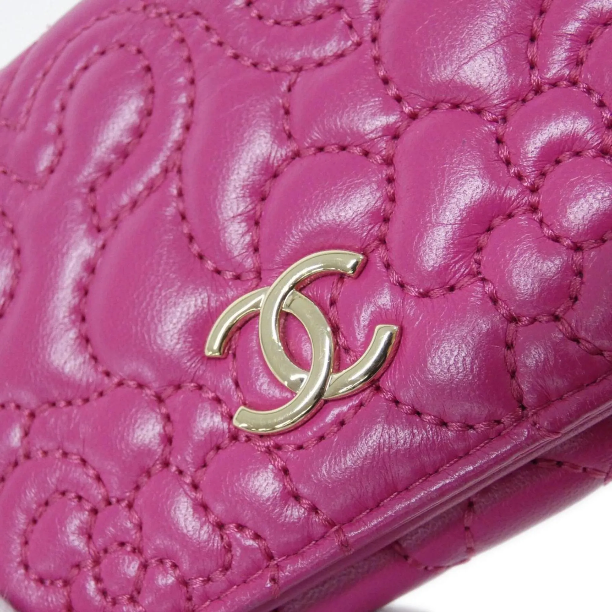 Leather Wallet (Tri-Fold) (Pre-Owned) - Chanel - Modalova