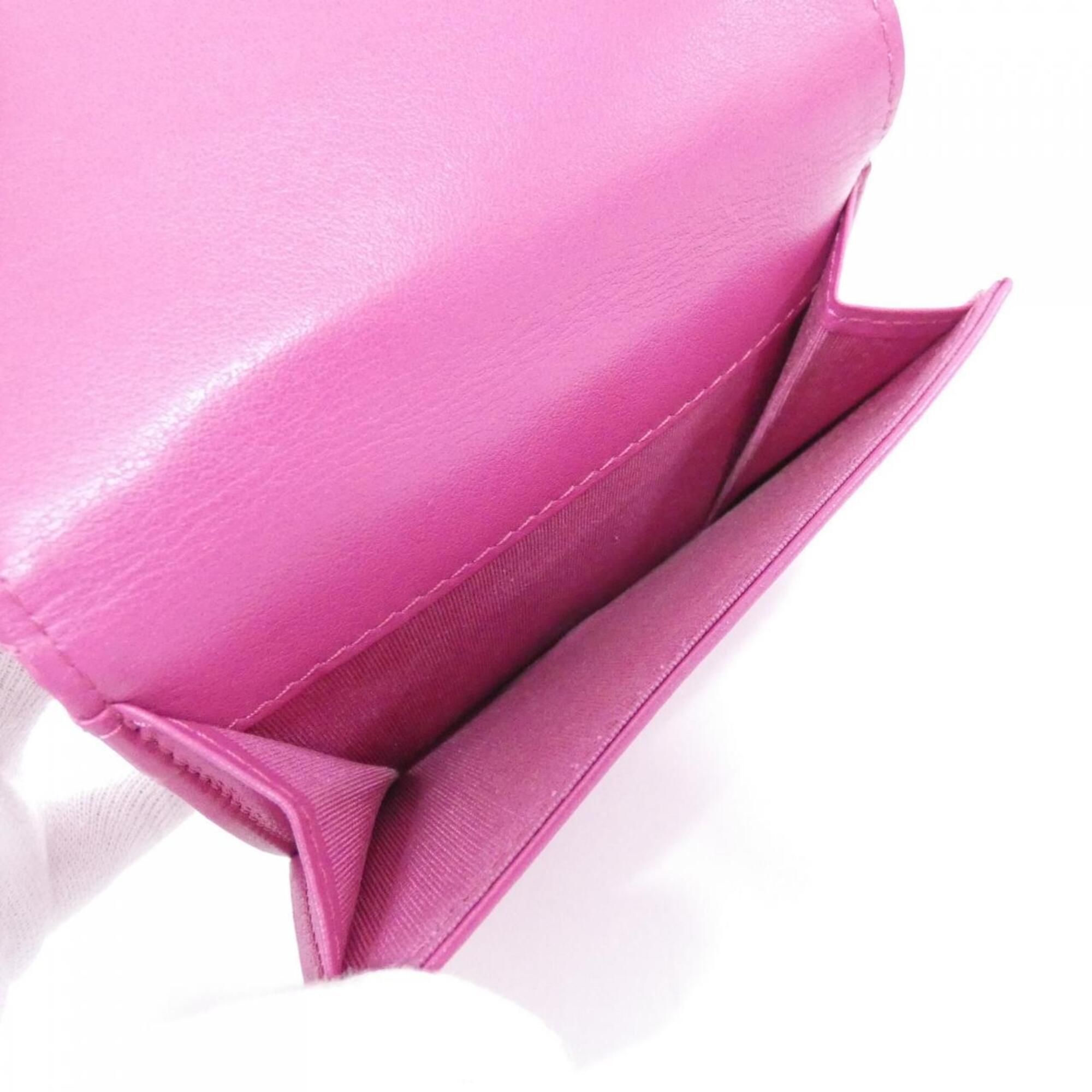 Leather Wallet (Tri-Fold) (Pre-Owned) - Chanel - Modalova