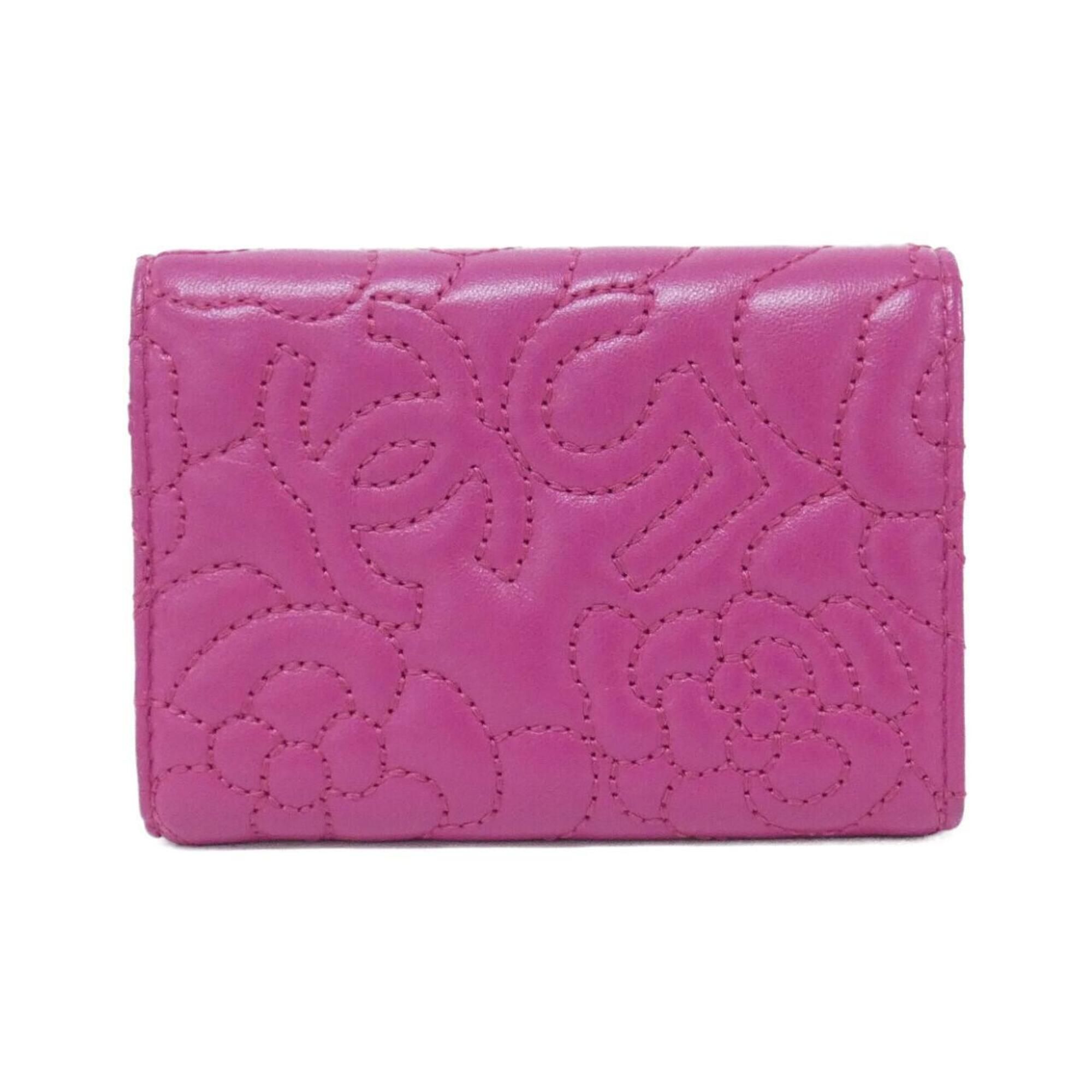 Leather Wallet (Tri-Fold) (Pre-Owned) - Chanel - Modalova