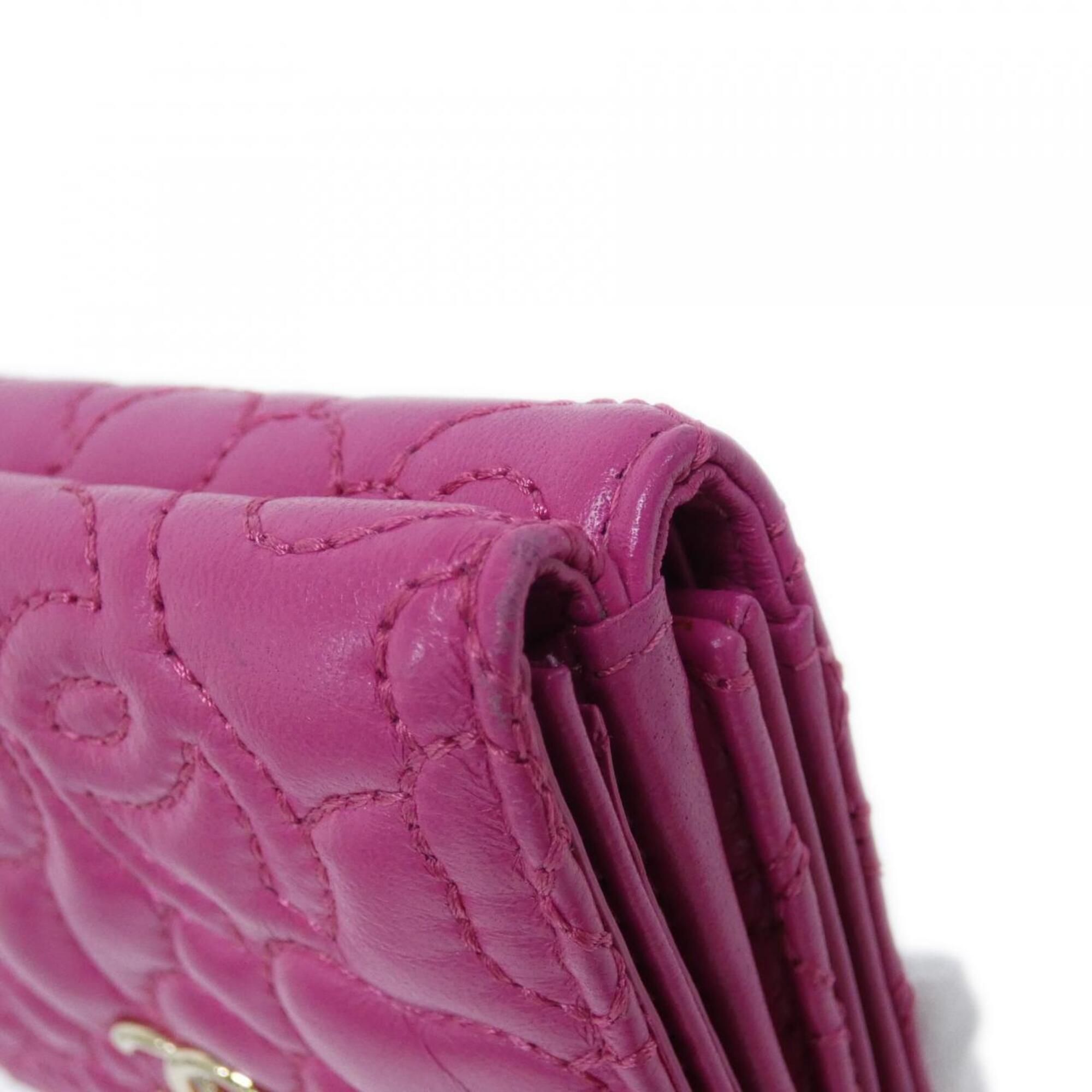Leather Wallet (Tri-Fold) (Pre-Owned) - Chanel - Modalova