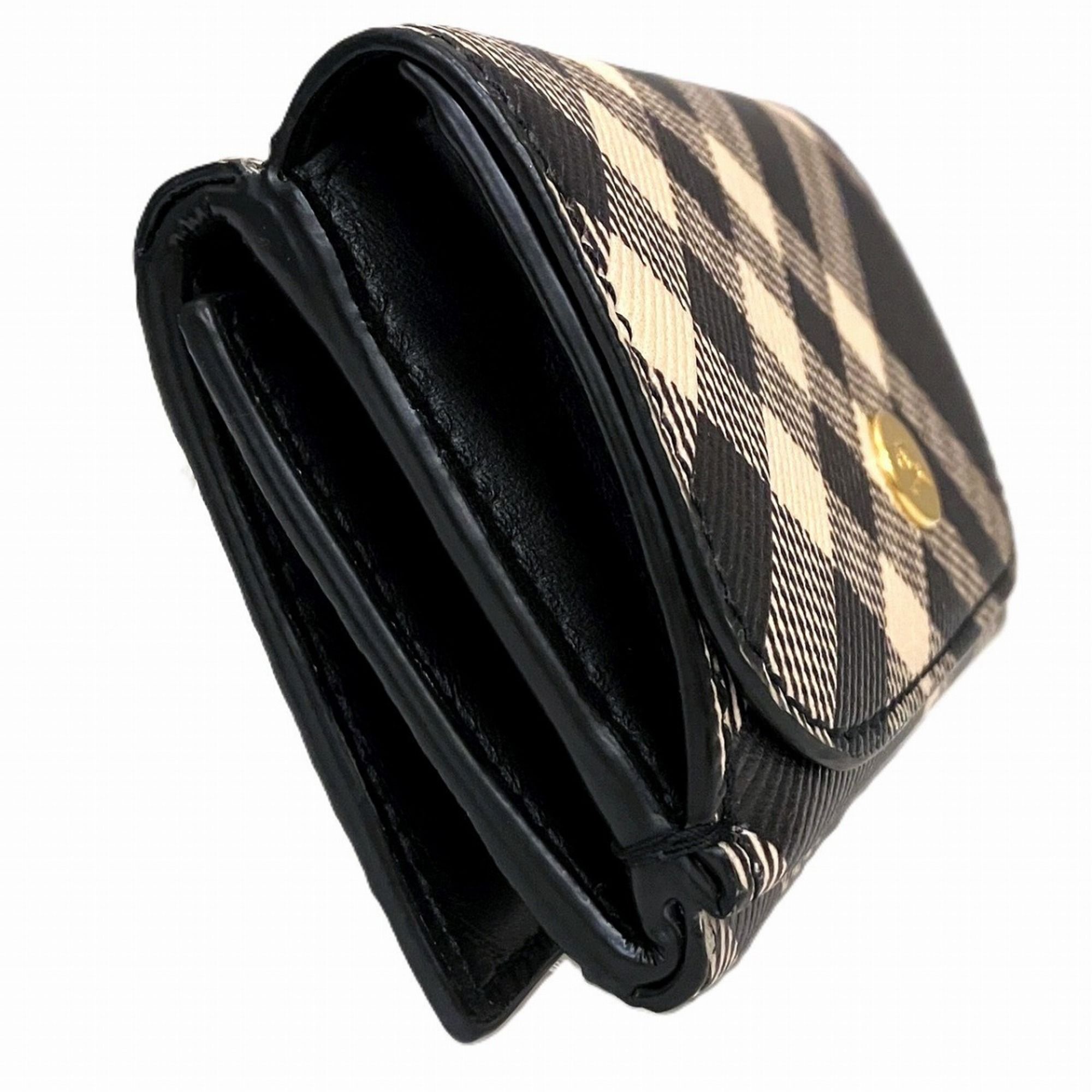 Leather Wallet (Tri-Fold) (Pre-Owned) - Burberry - Modalova