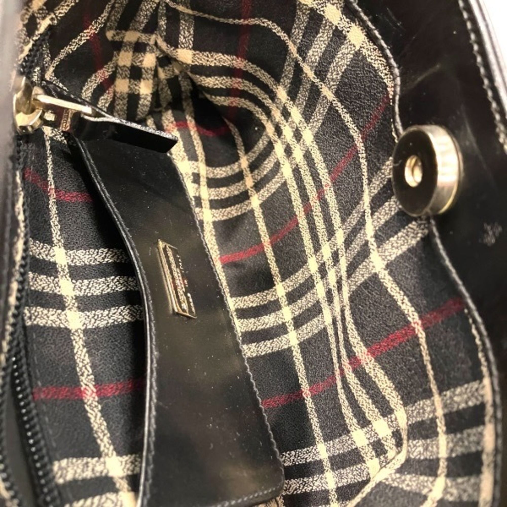 Leather Handbag (Pre-Owned) - Burberry - Modalova