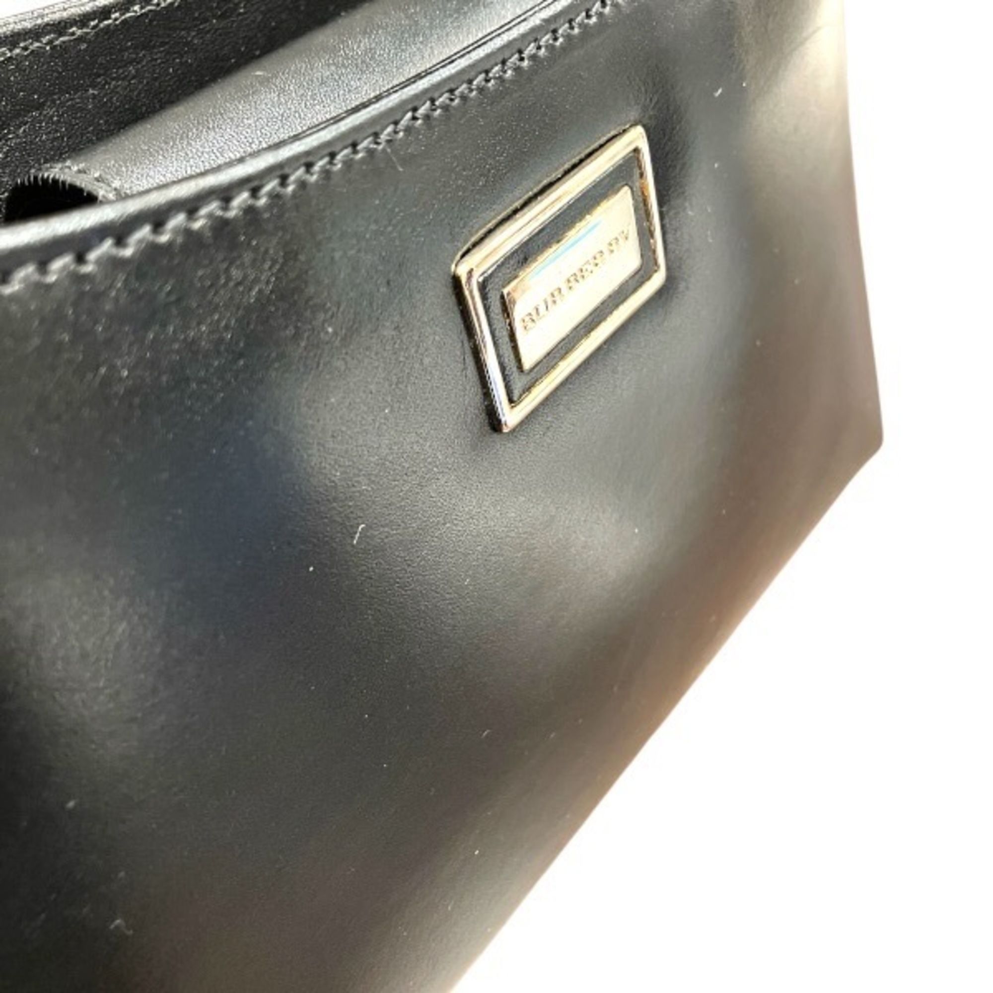 Leather Handbag (Pre-Owned) - Burberry - Modalova