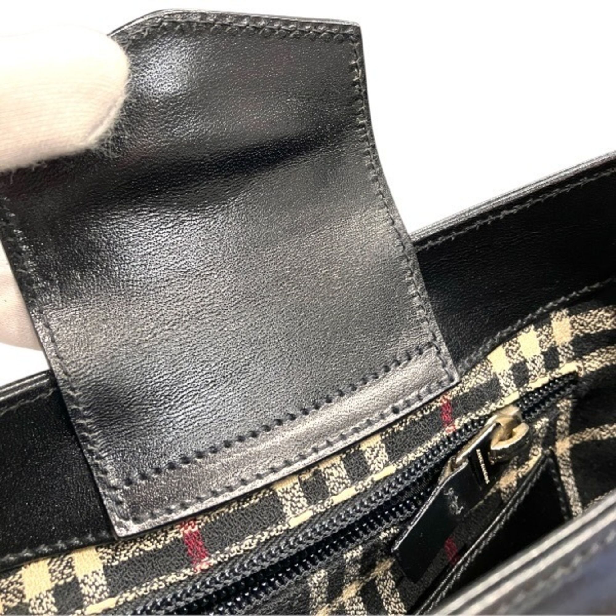 Leather Handbag (Pre-Owned) - Burberry - Modalova
