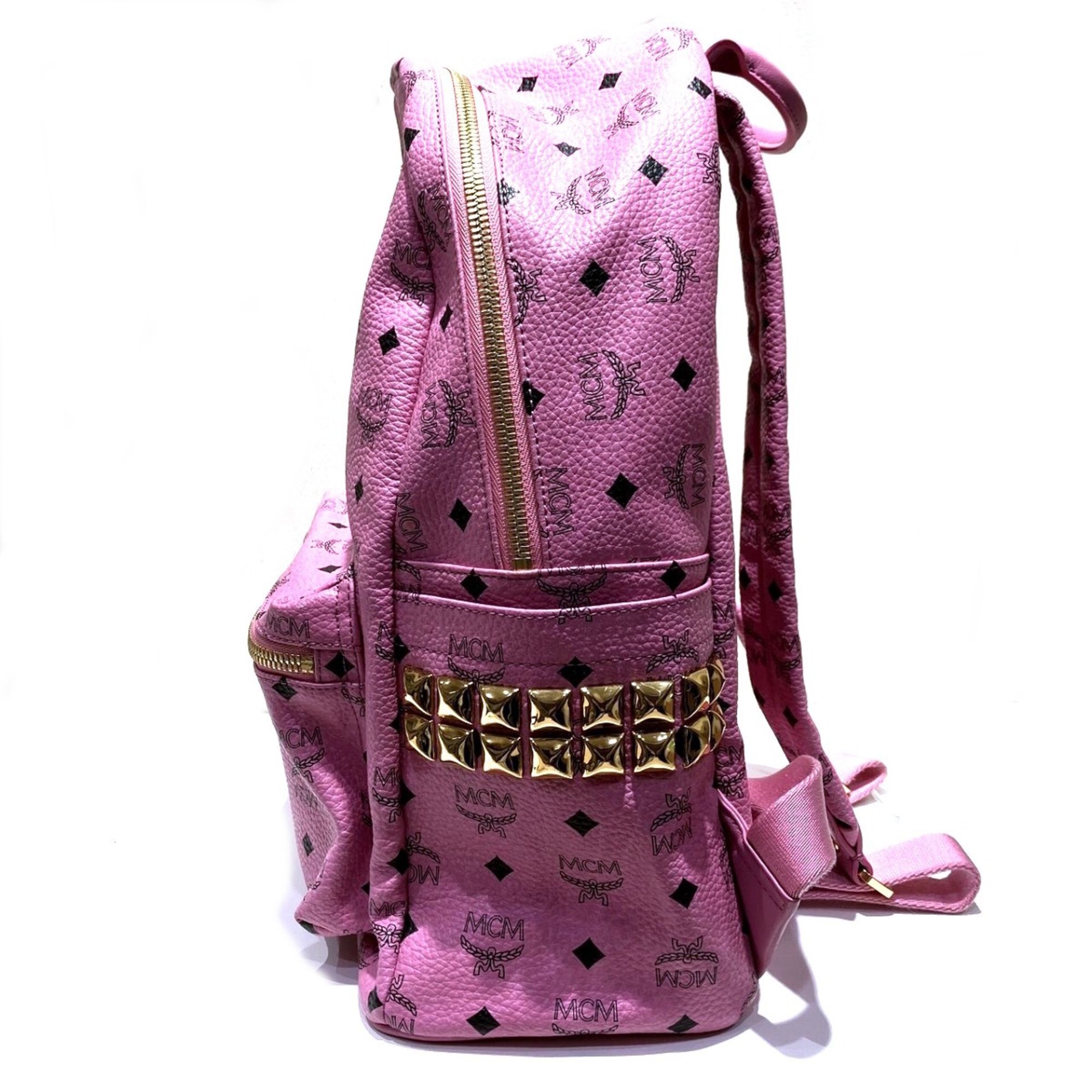 Leather Backpack (Pre-Owned) - MCM - Modalova