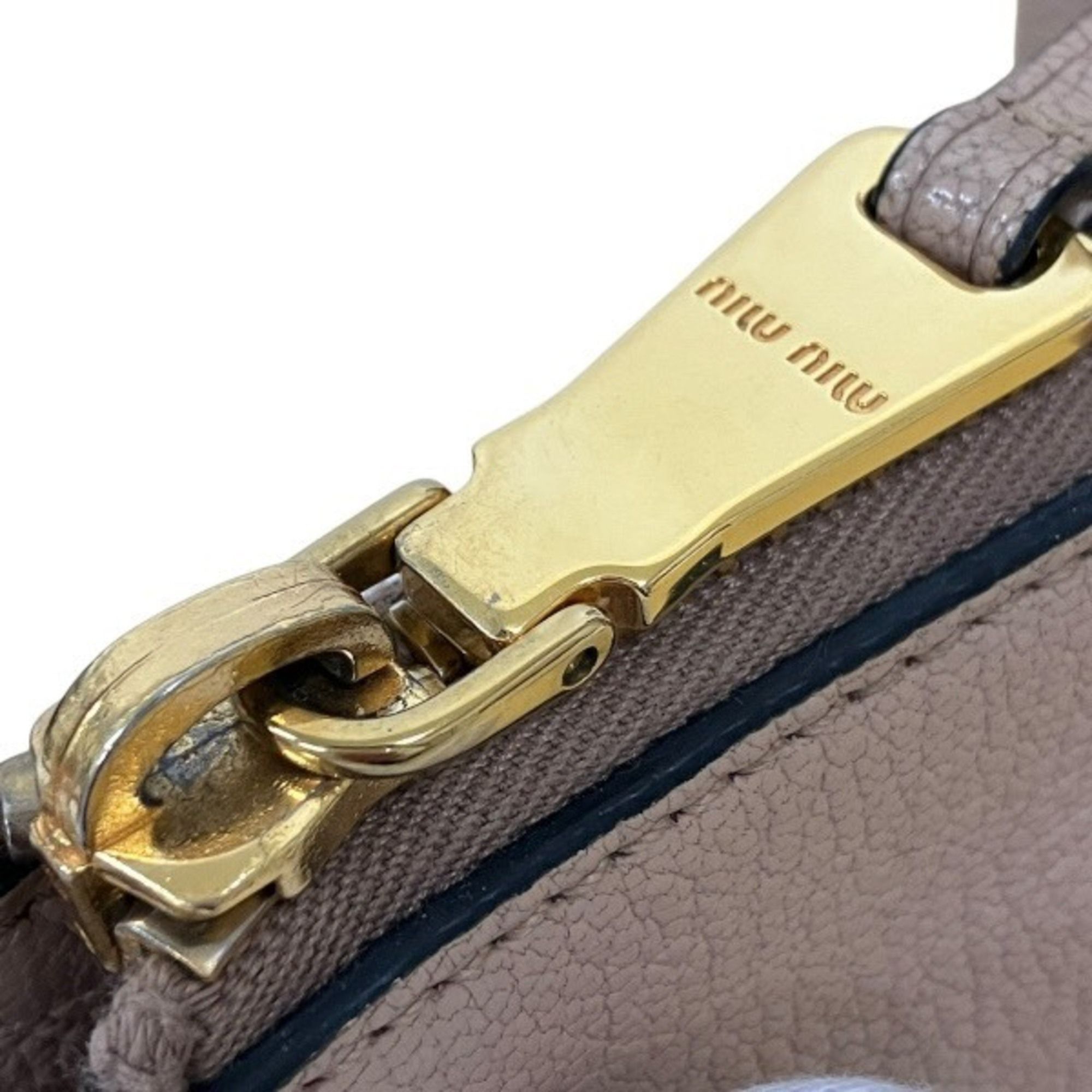 Leather Handbag (Pre-Owned) - Miu Miu - Modalova