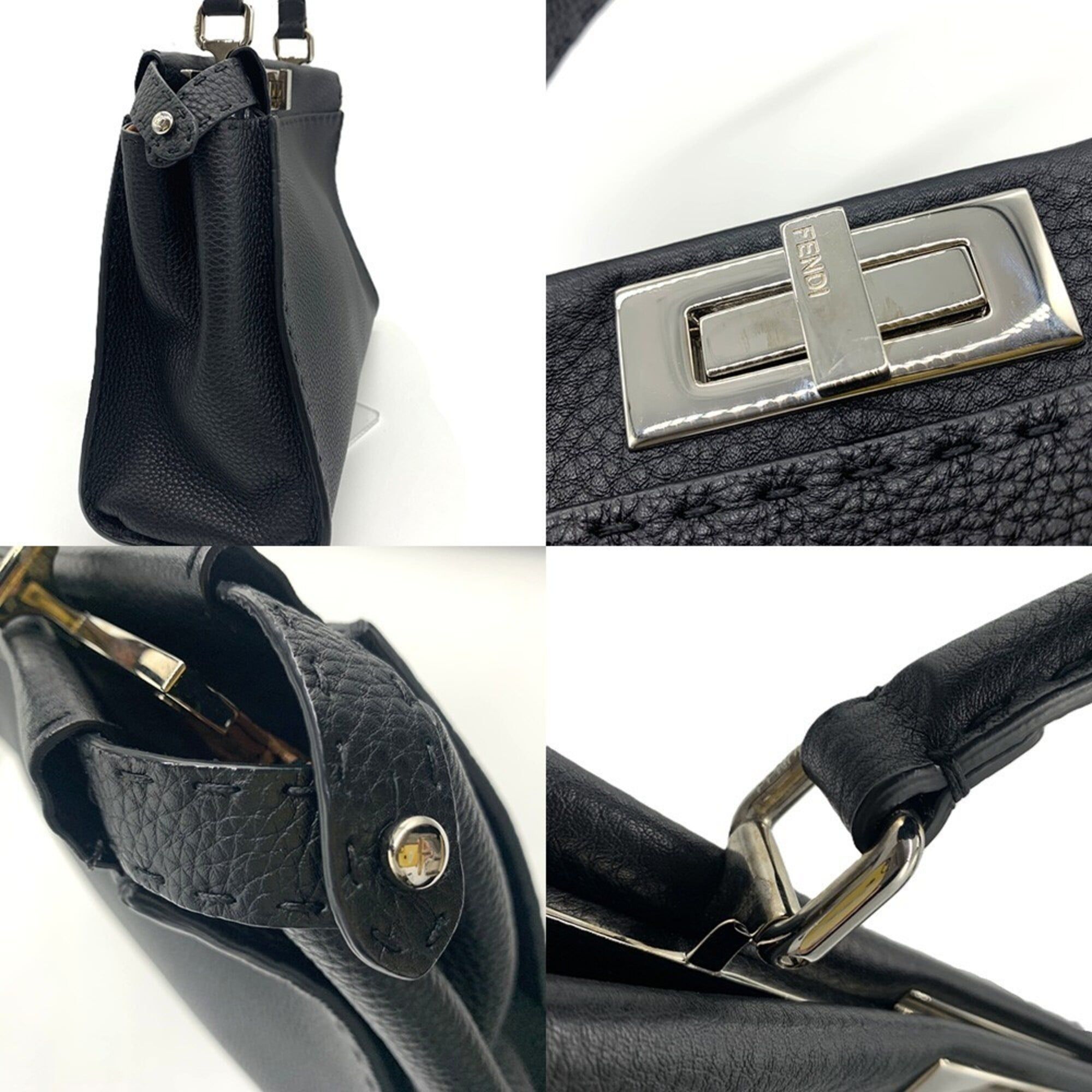Leather Shoulder Bag (Pre-Owned) - Fendi - Modalova