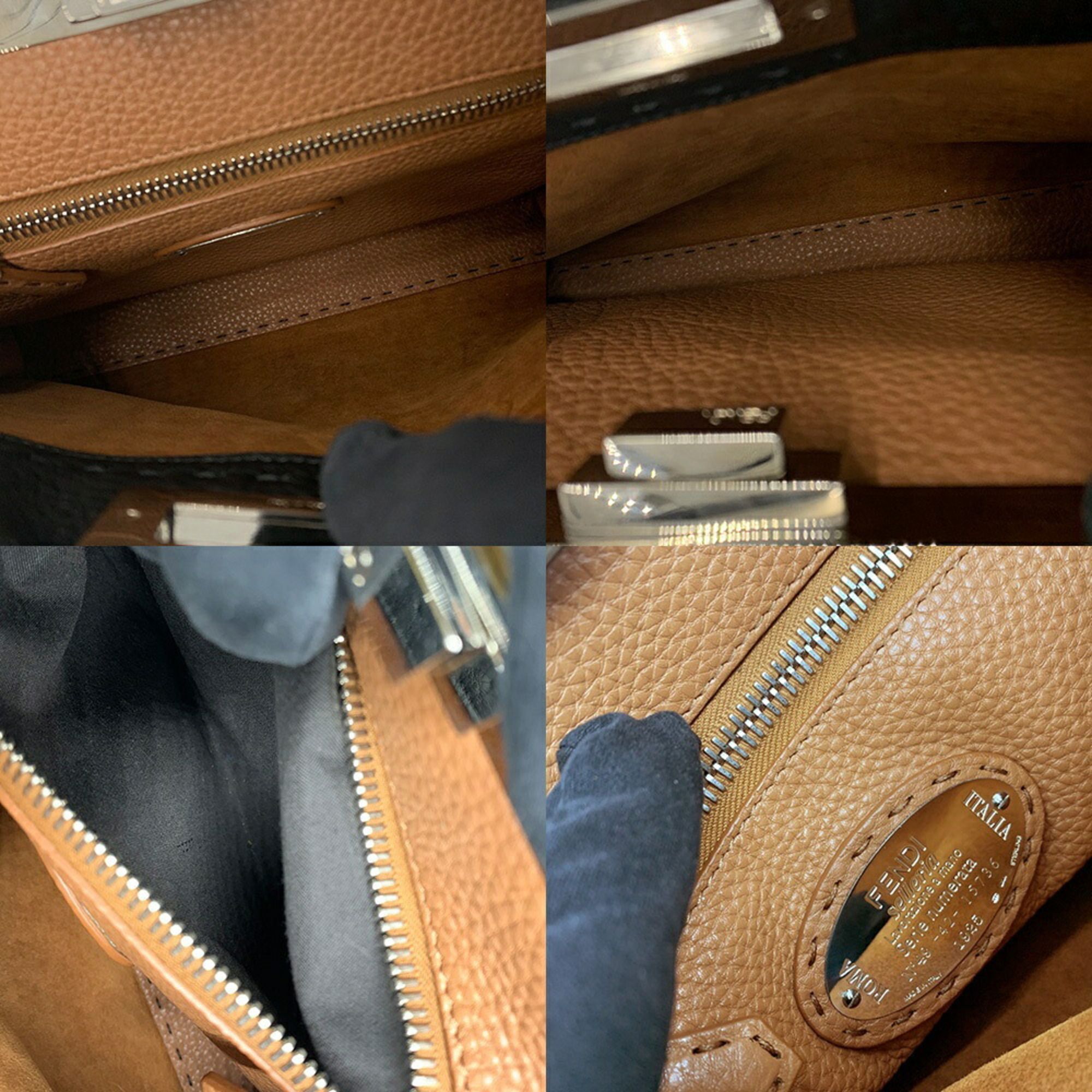 Leather Shoulder Bag (Pre-Owned) - Fendi - Modalova