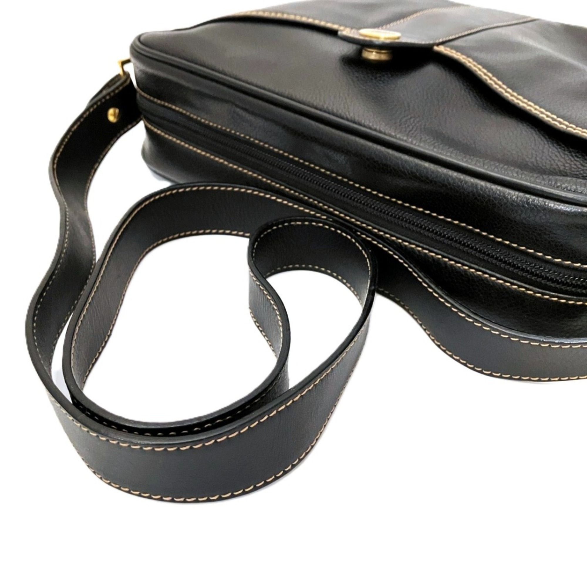 Leather Shoulder Bag (Pre-Owned) - Dunhill - Modalova