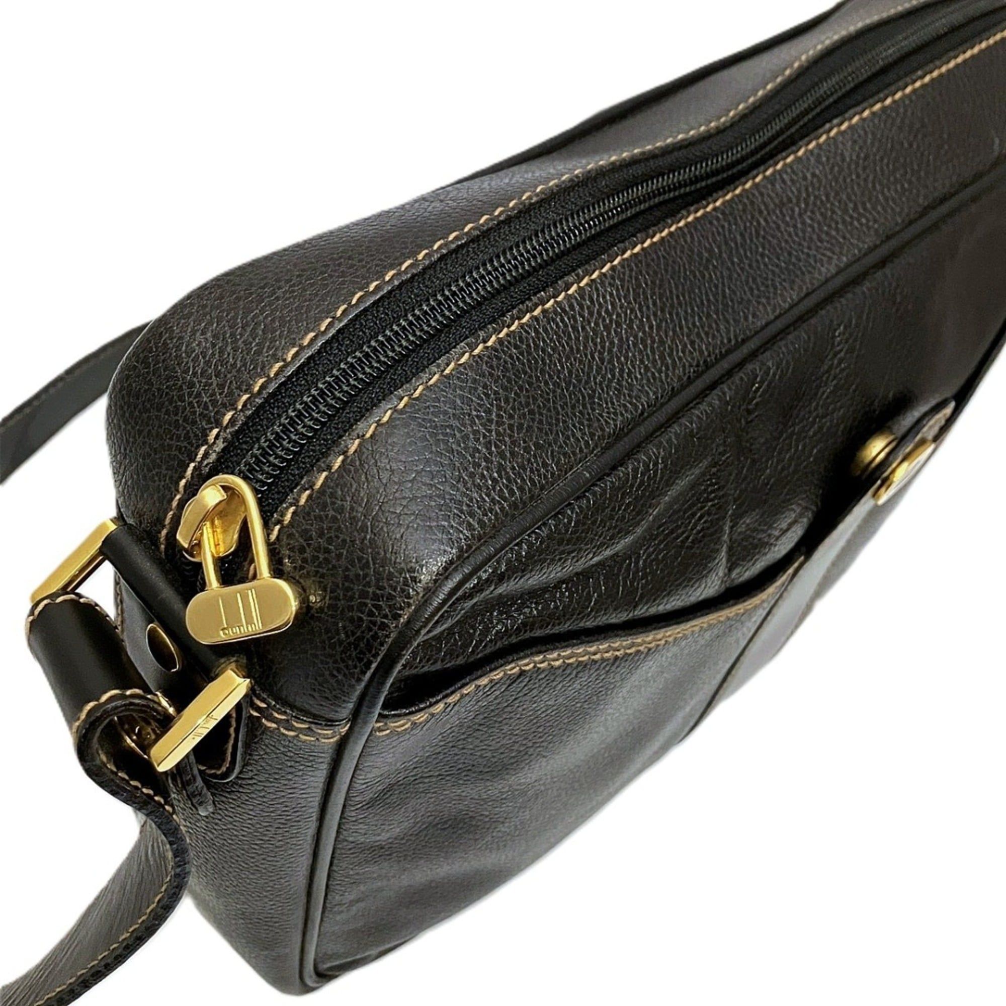 Leather Shoulder Bag (Pre-Owned) - Dunhill - Modalova
