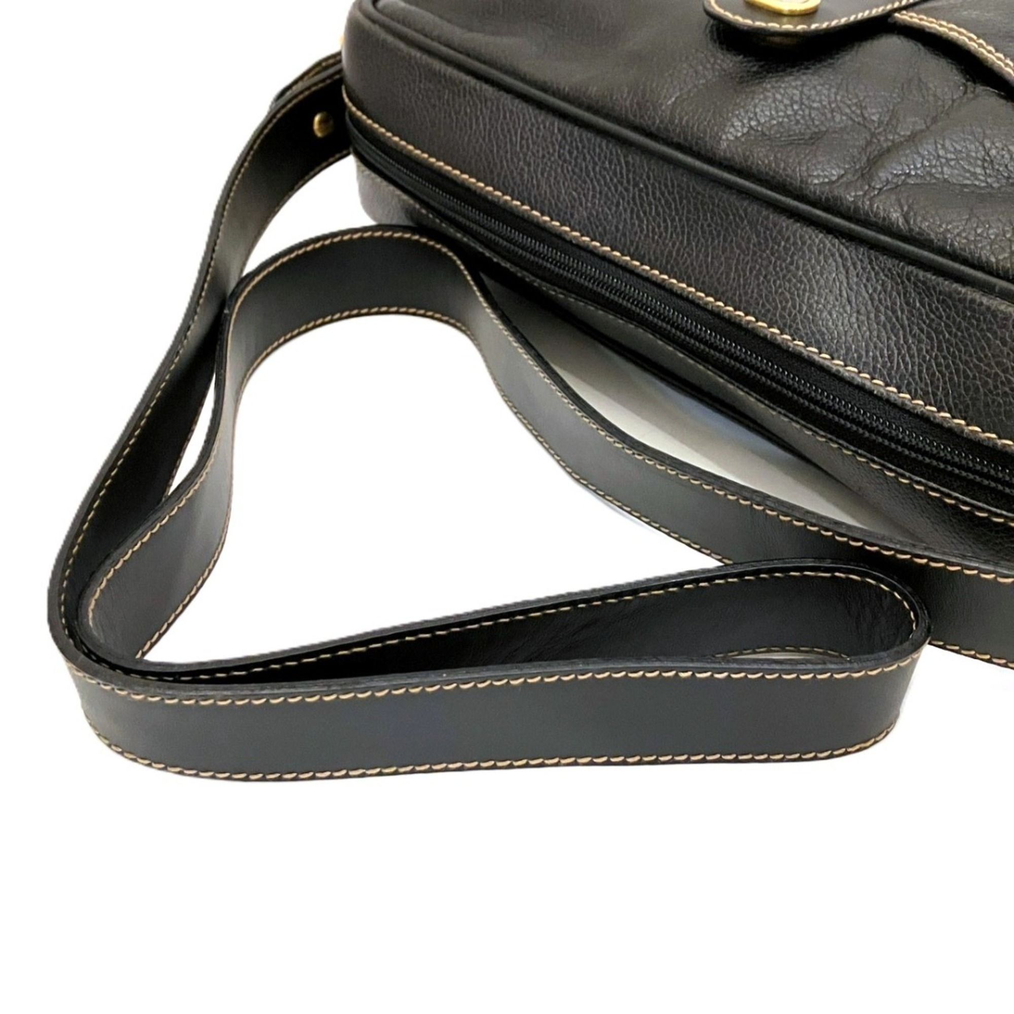 Leather Shoulder Bag (Pre-Owned) - Dunhill - Modalova