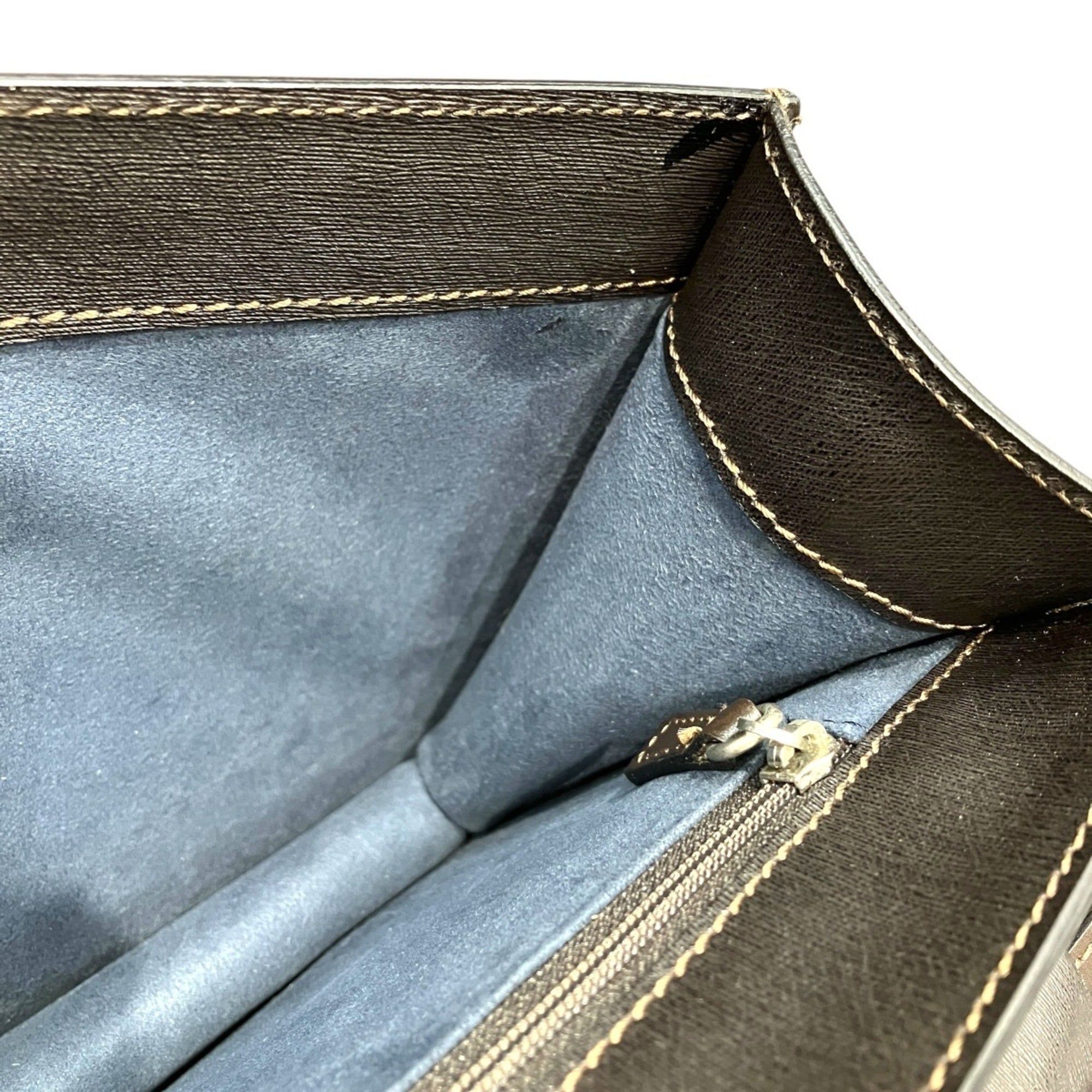 Leather Clutch Bag (Pre-Owned) - Dunhill - Modalova