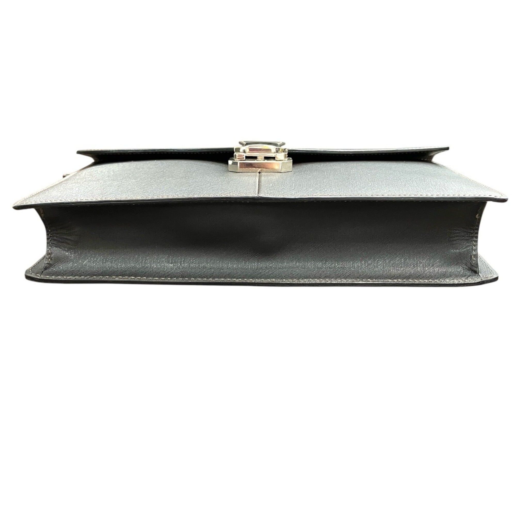 Leather Clutch Bag (Pre-Owned) - Dunhill - Modalova