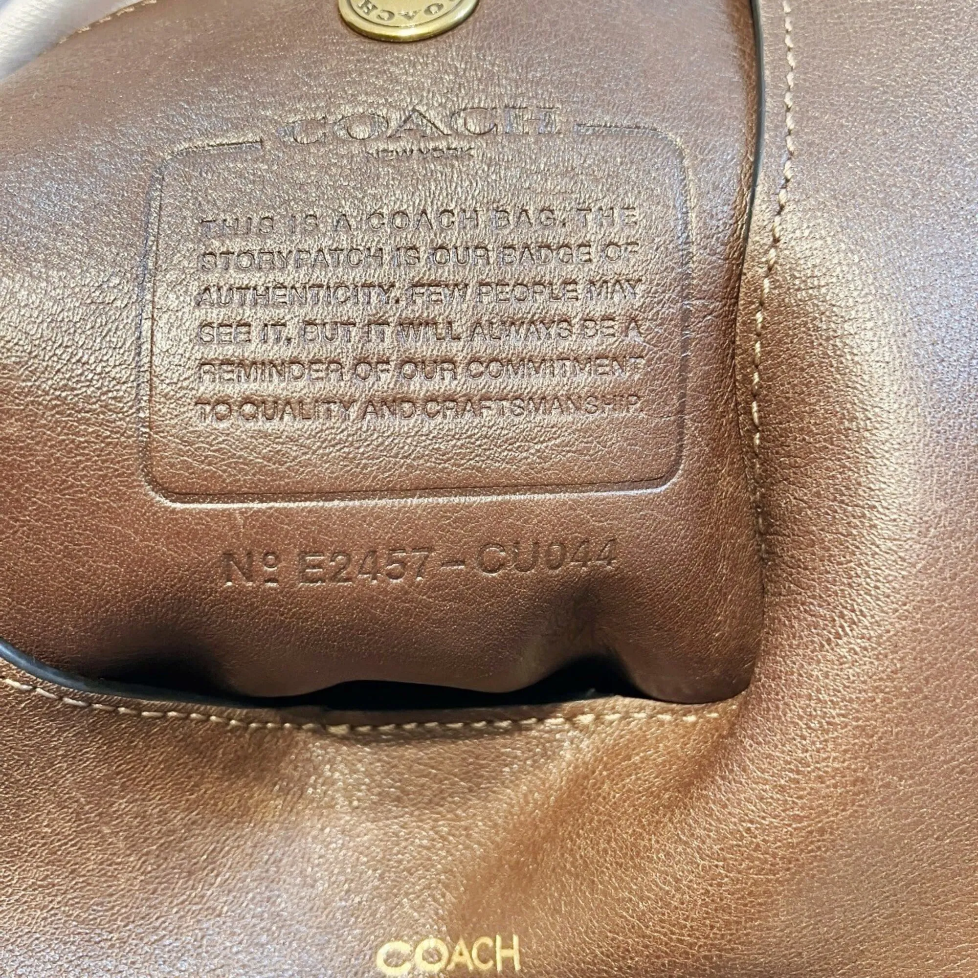 Leather Shoulder Bag (Pre-Owned) - Coach - Modalova