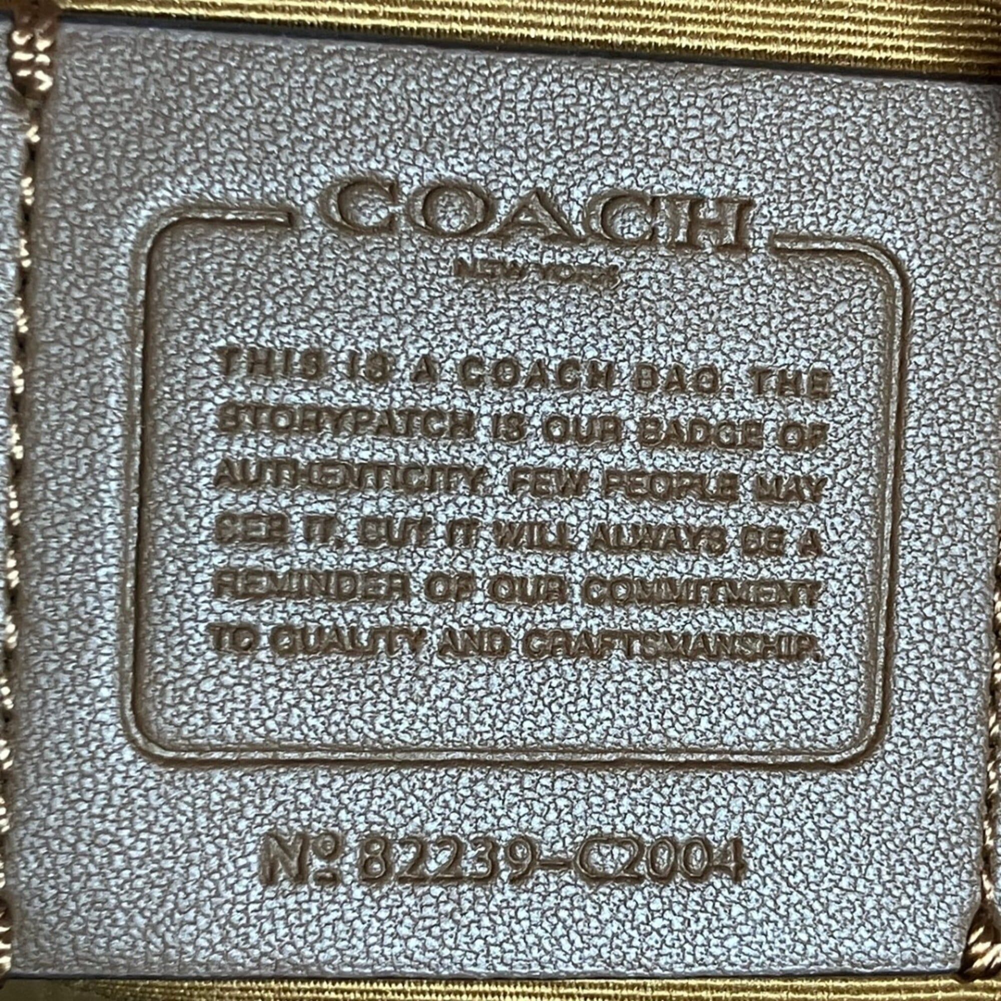 Leather Handbag (Pre-Owned) - Coach - Modalova
