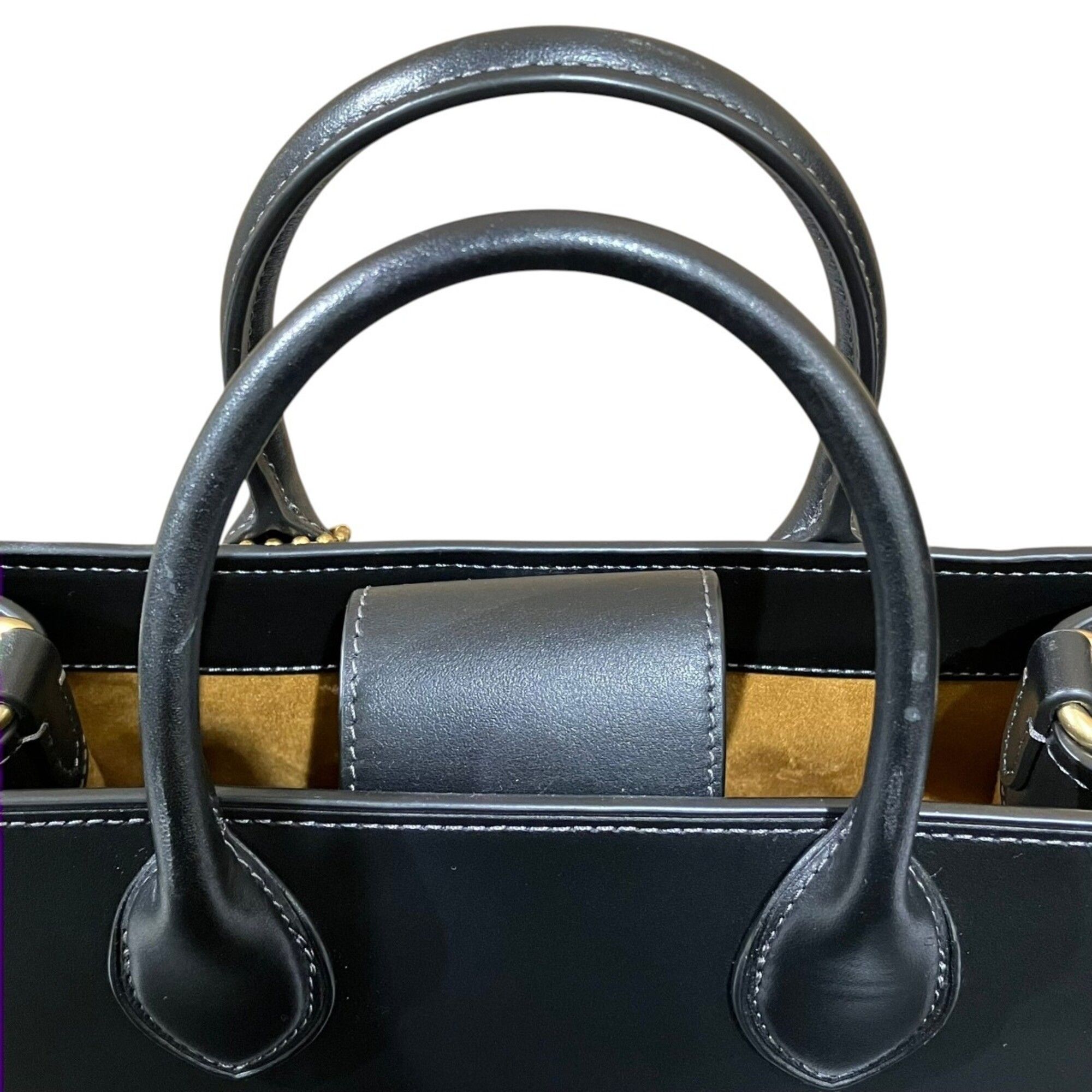 Leather Handbag (Pre-Owned) - Coach - Modalova