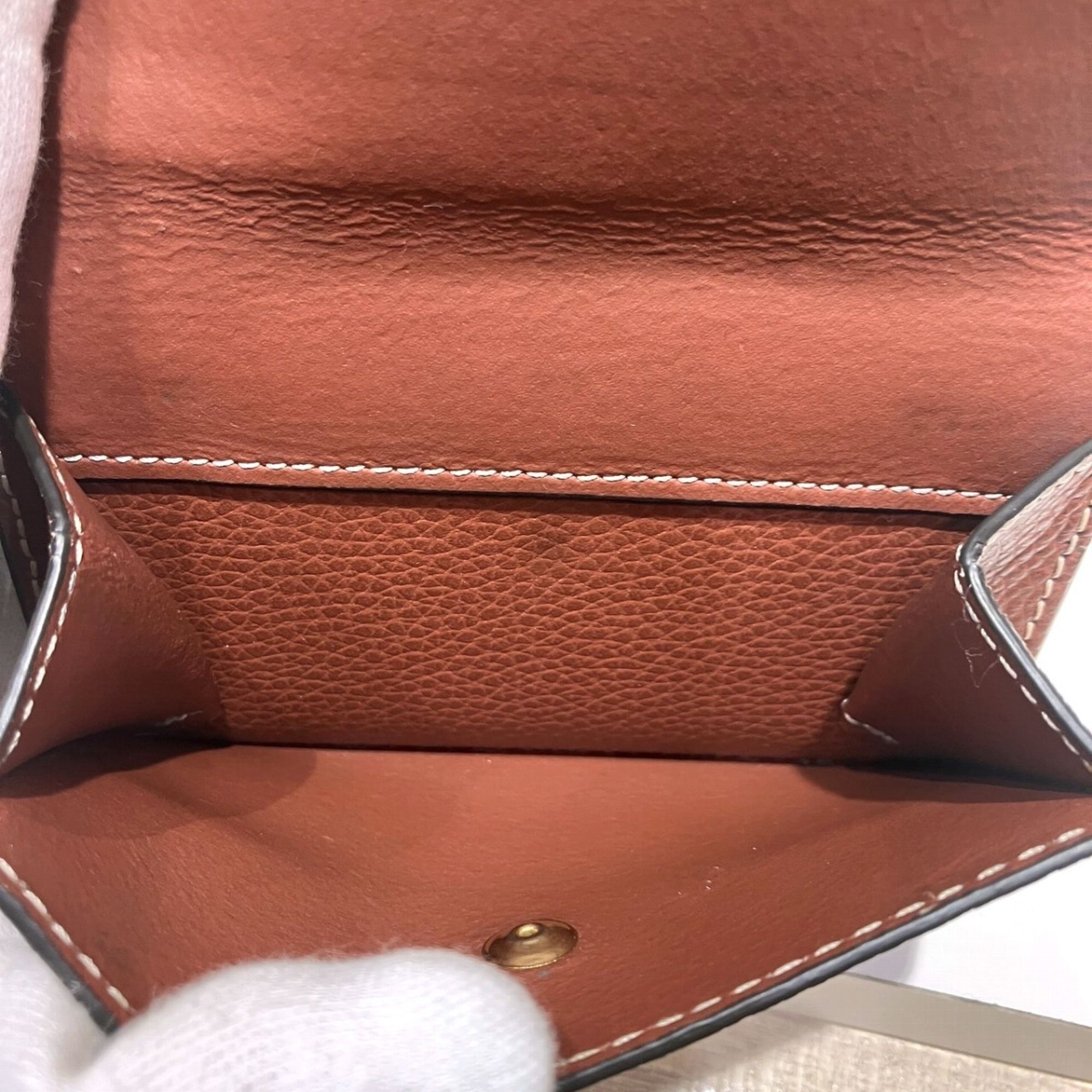 Leather Wallet (Tri-Fold) (Pre-Owned) - Chloé - Modalova