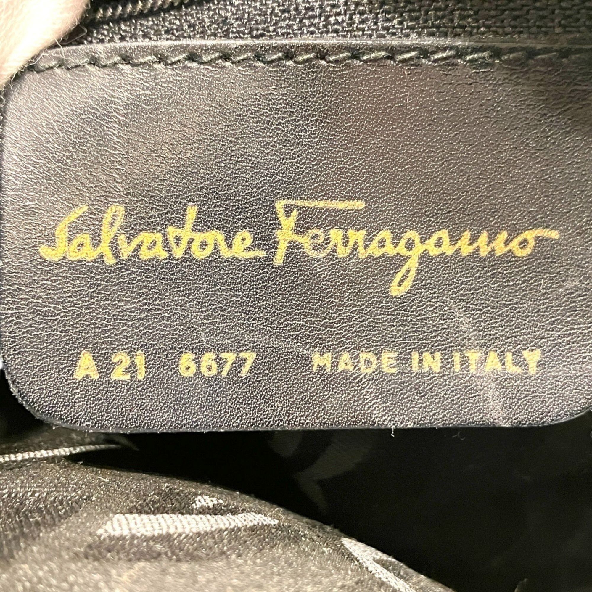 Leather Shoulder Bag (Pre-Owned) - Salvatore Ferragamo - Modalova