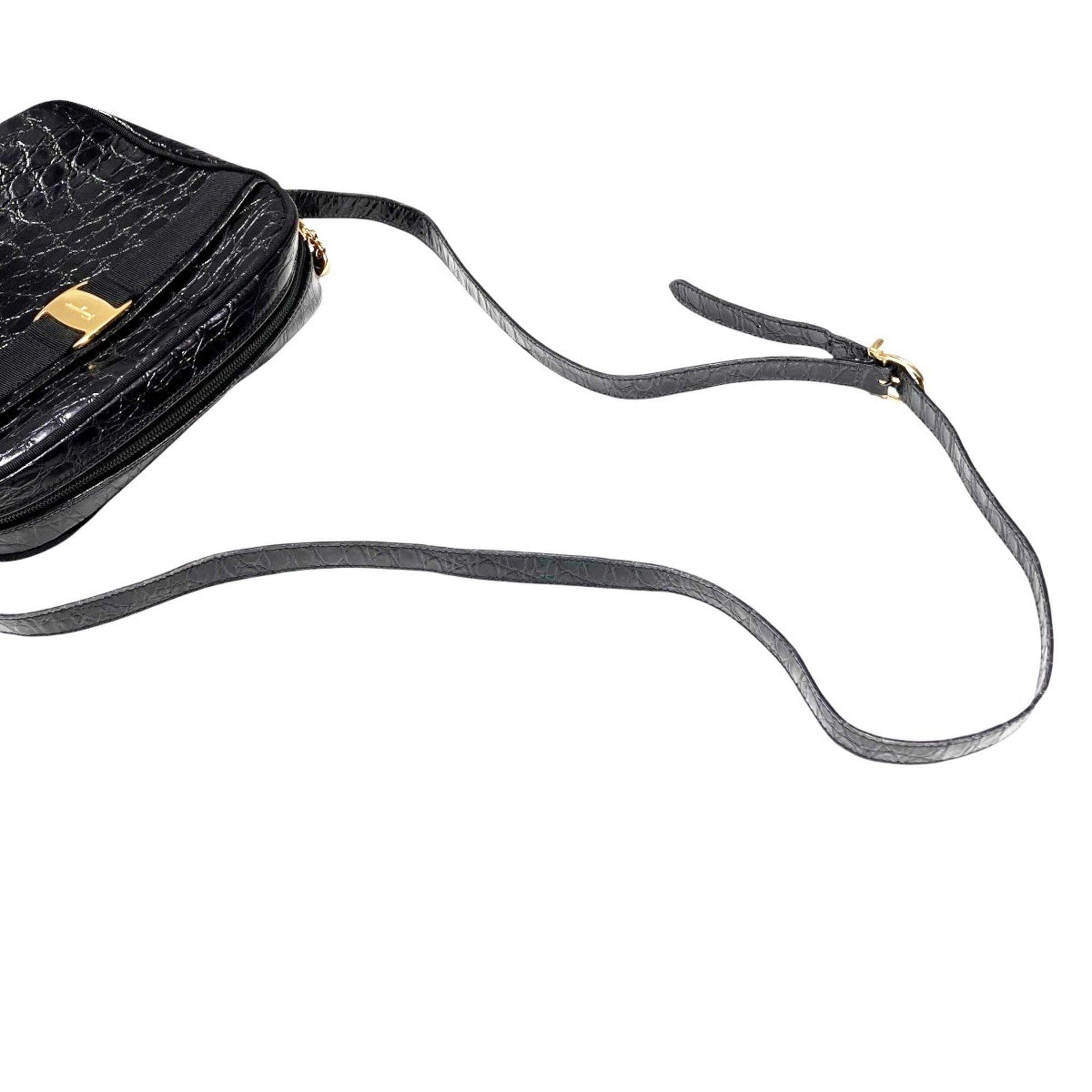 Leather Shoulder Bag (Pre-Owned) - Salvatore Ferragamo - Modalova