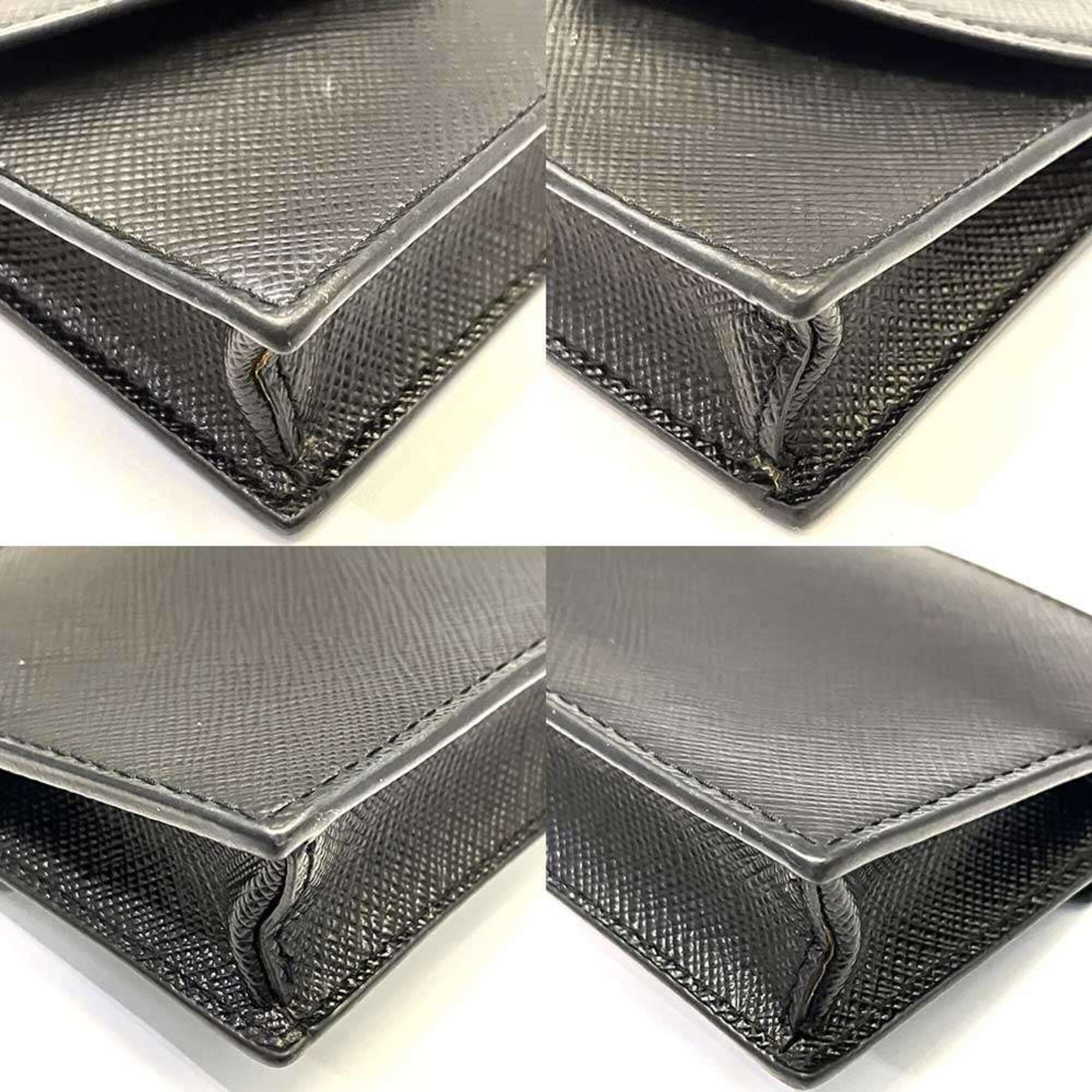 Saffiano Triangle Shoulder Bag (Pre-Owned) - Prada - Modalova