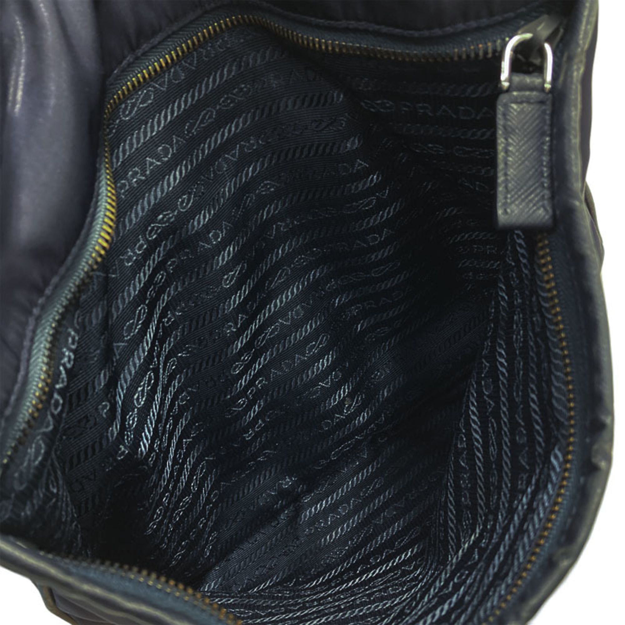 Nylon Leather Shoulder Bag (Pre-Owned) - Prada - Modalova