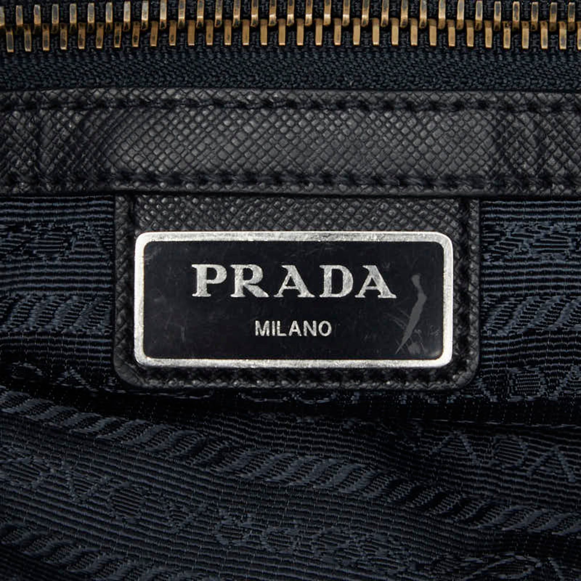 Nylon Leather Shoulder Bag (Pre-Owned) - Prada - Modalova